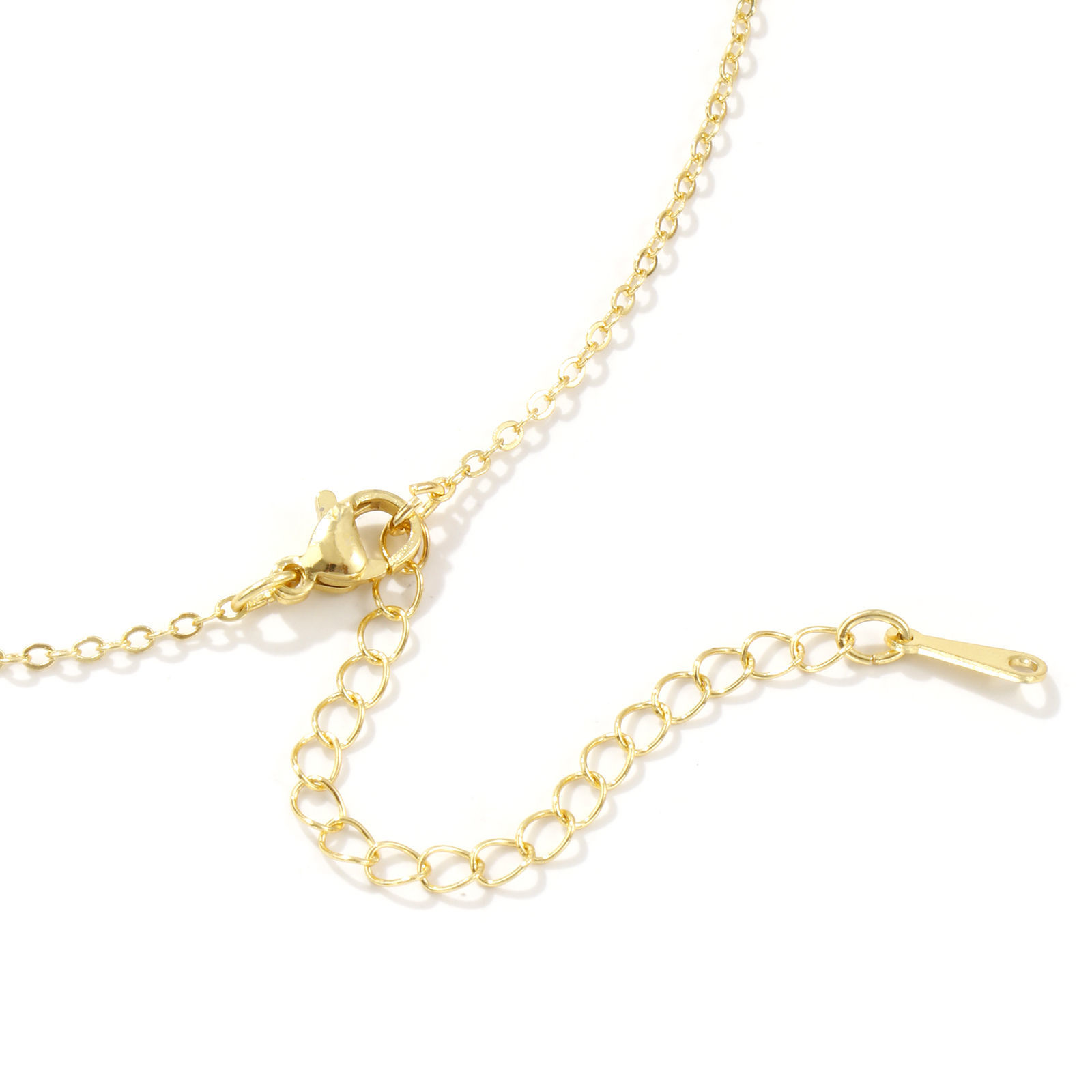 Picture of 18K Real Gold Plated Link Cable Chain Table Tennis Paddle Bat Pendant Charm Necklace, Brass 46cm(18.1") + 6cm(2.4"), For Women, Red Enamel Acrylic Imitation Pearl, Sport Gift, Eco-friendly, 1 Piece