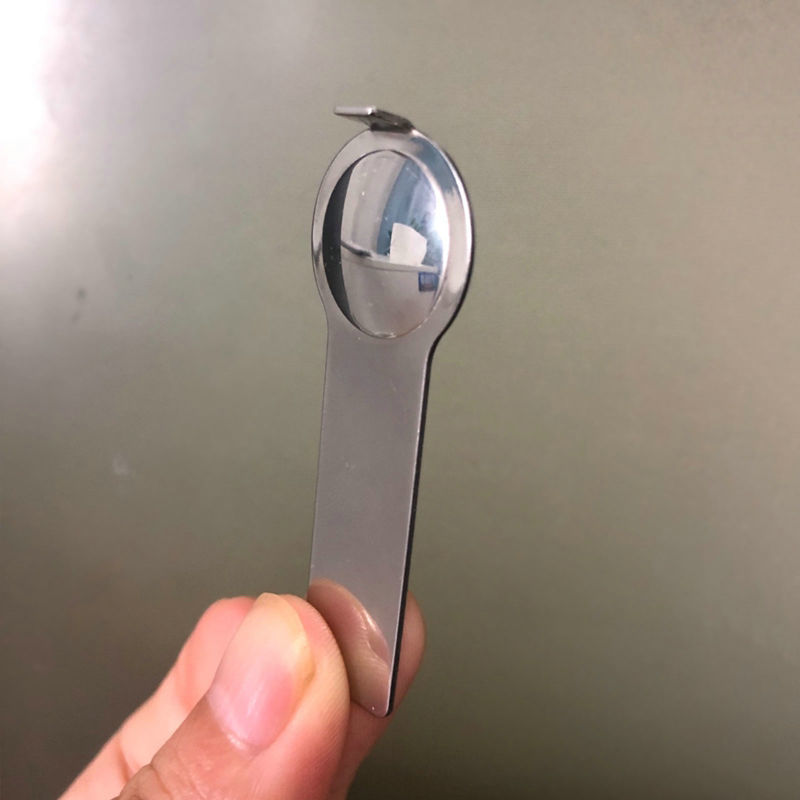 Picture of 1 Piece 304 Stainless Steel Italian Charm Tools For Adding Removing Italian Links Bracelet Silver Tone Spoon 5.4cm x 2cm