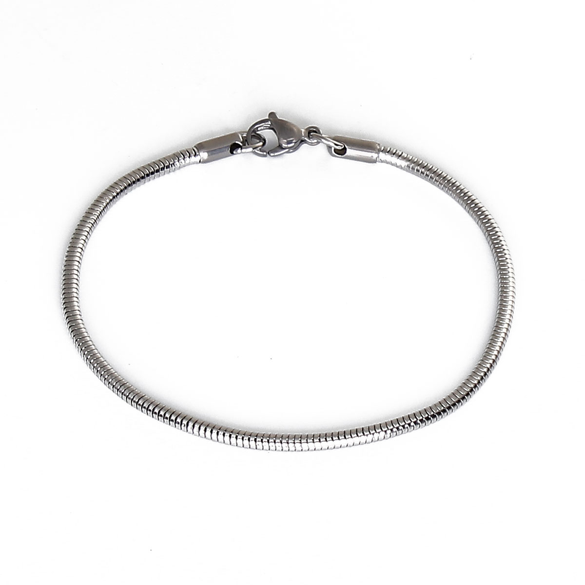 Picture of 304 Stainless Steel Bracelets Silver Tone 18.5cm(7 2/8") long, 1 Piece