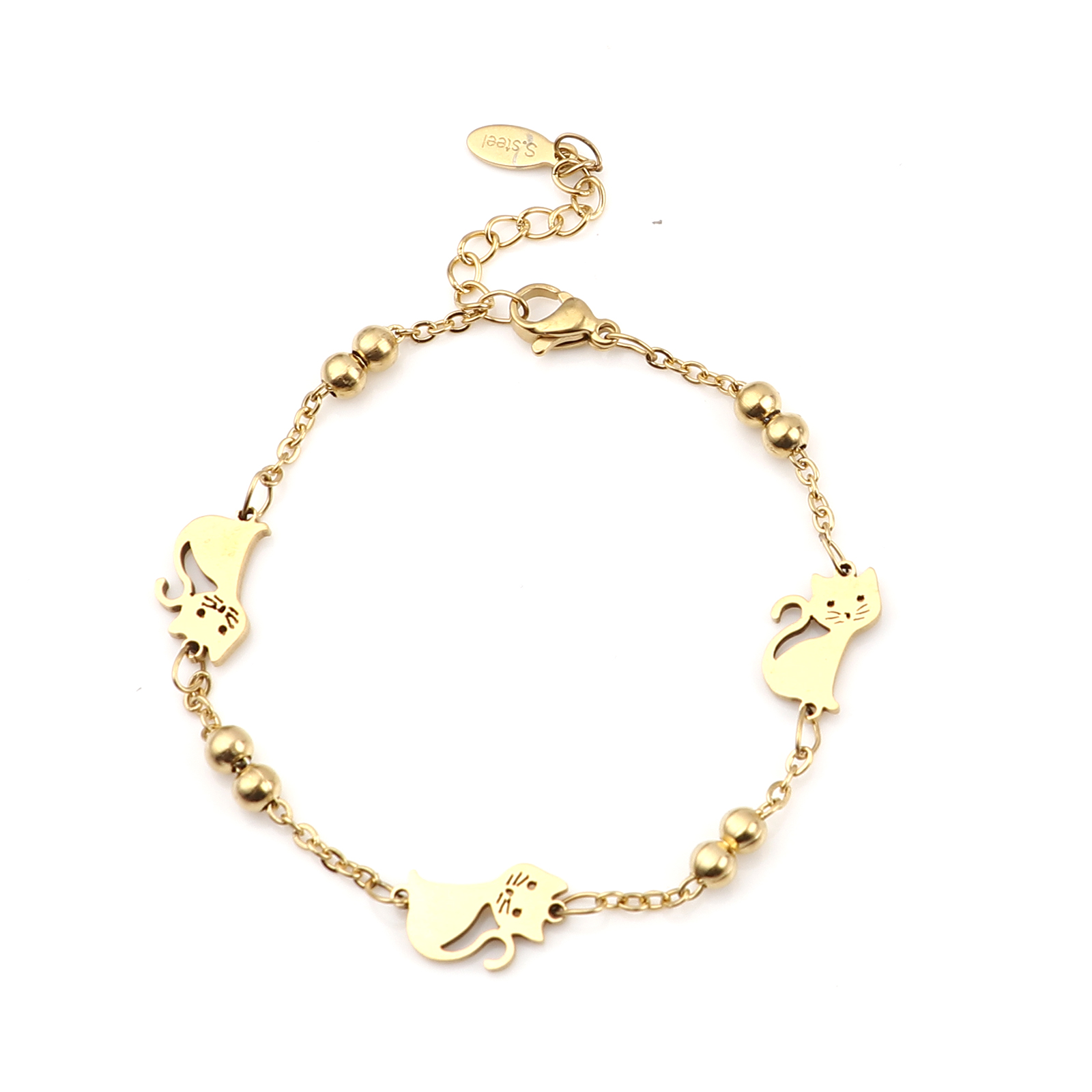 Bild von Edelstahl Armband 1 Strang