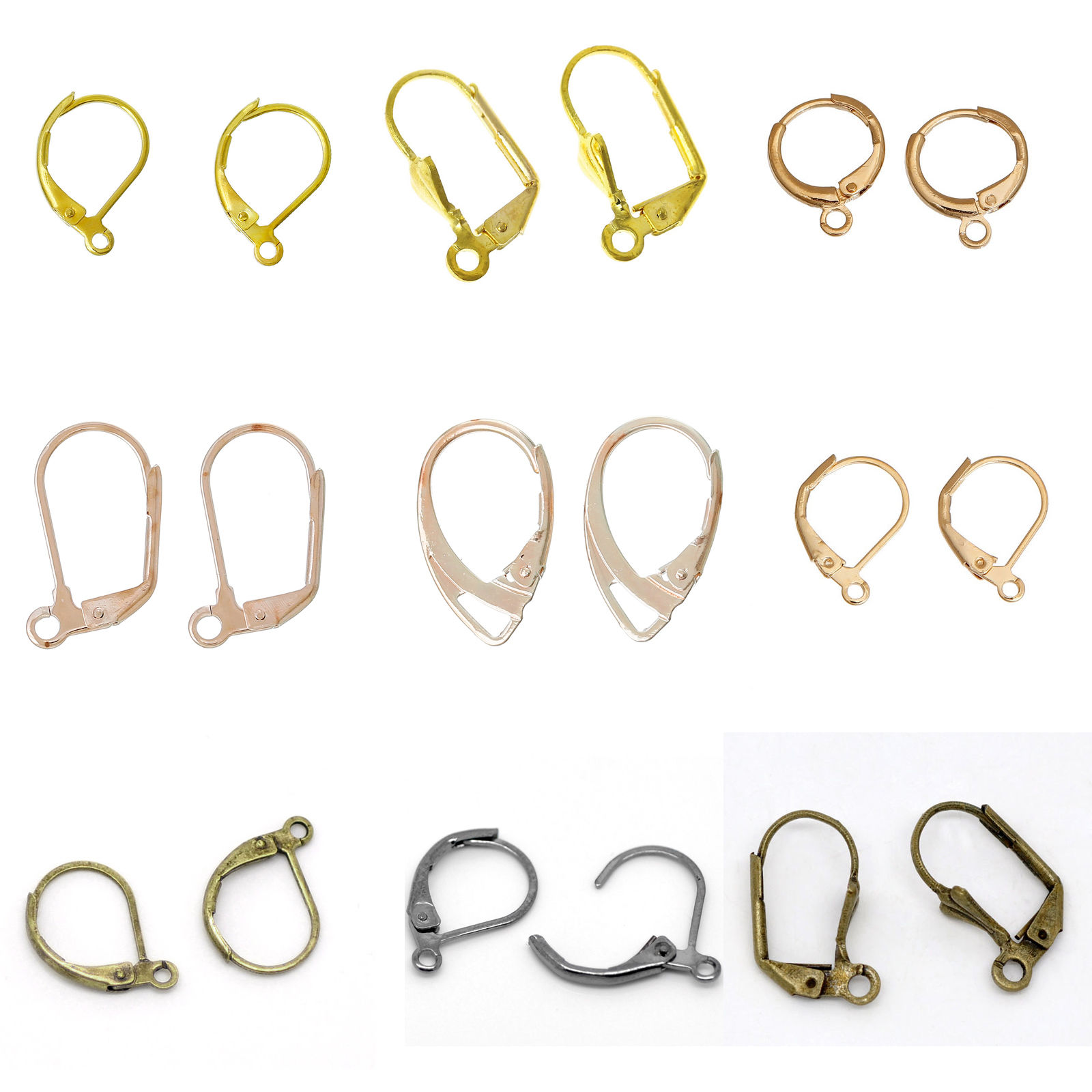 Picture of Brass Lever Back Clips Earring Findings