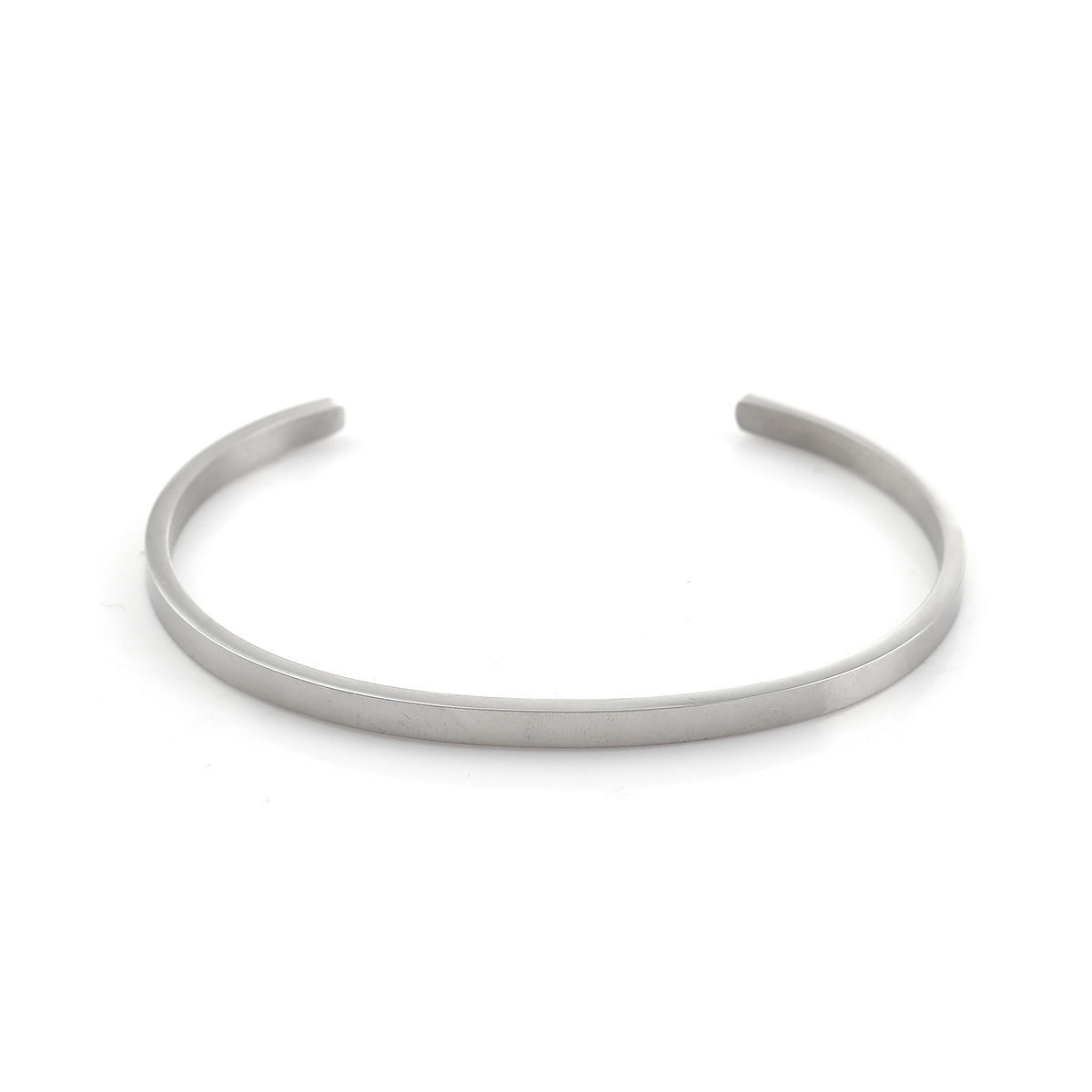 Bild von 316 Edelstahl Leere Stempeletiketten Offen Manschette Armreife Armband Bunt Zwei Seiten 1 Stück