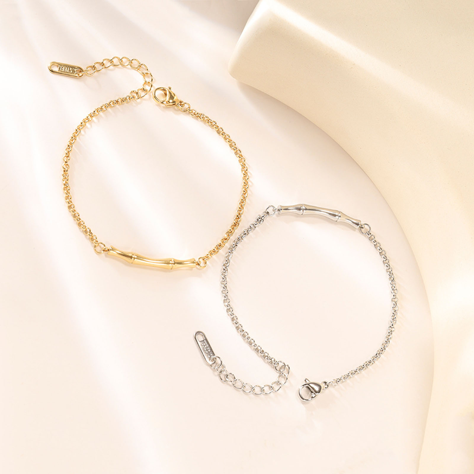 Image de Bracelets en Acier Inoydable Réglable    