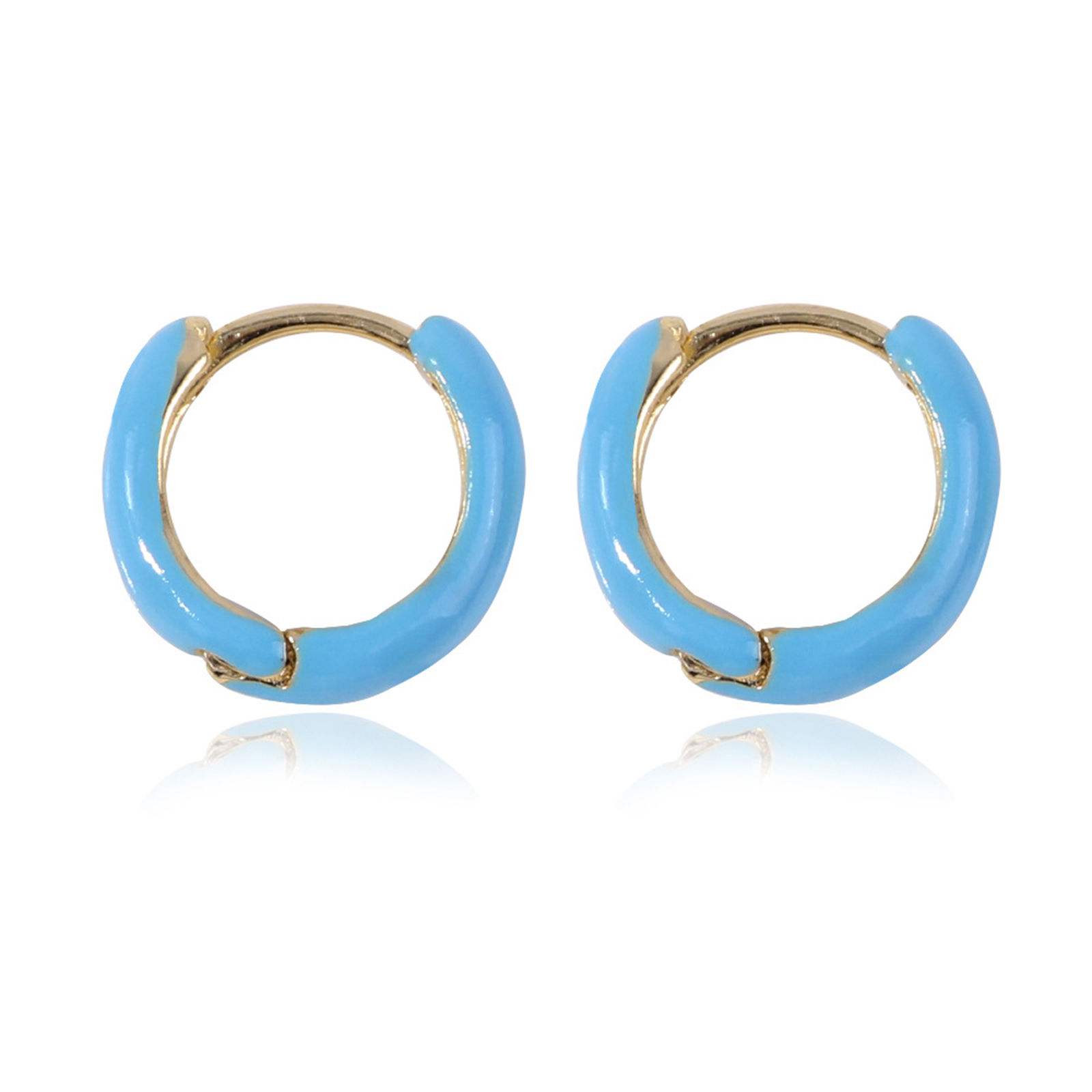 Picture of Brass Hoop Earrings 1 Pair