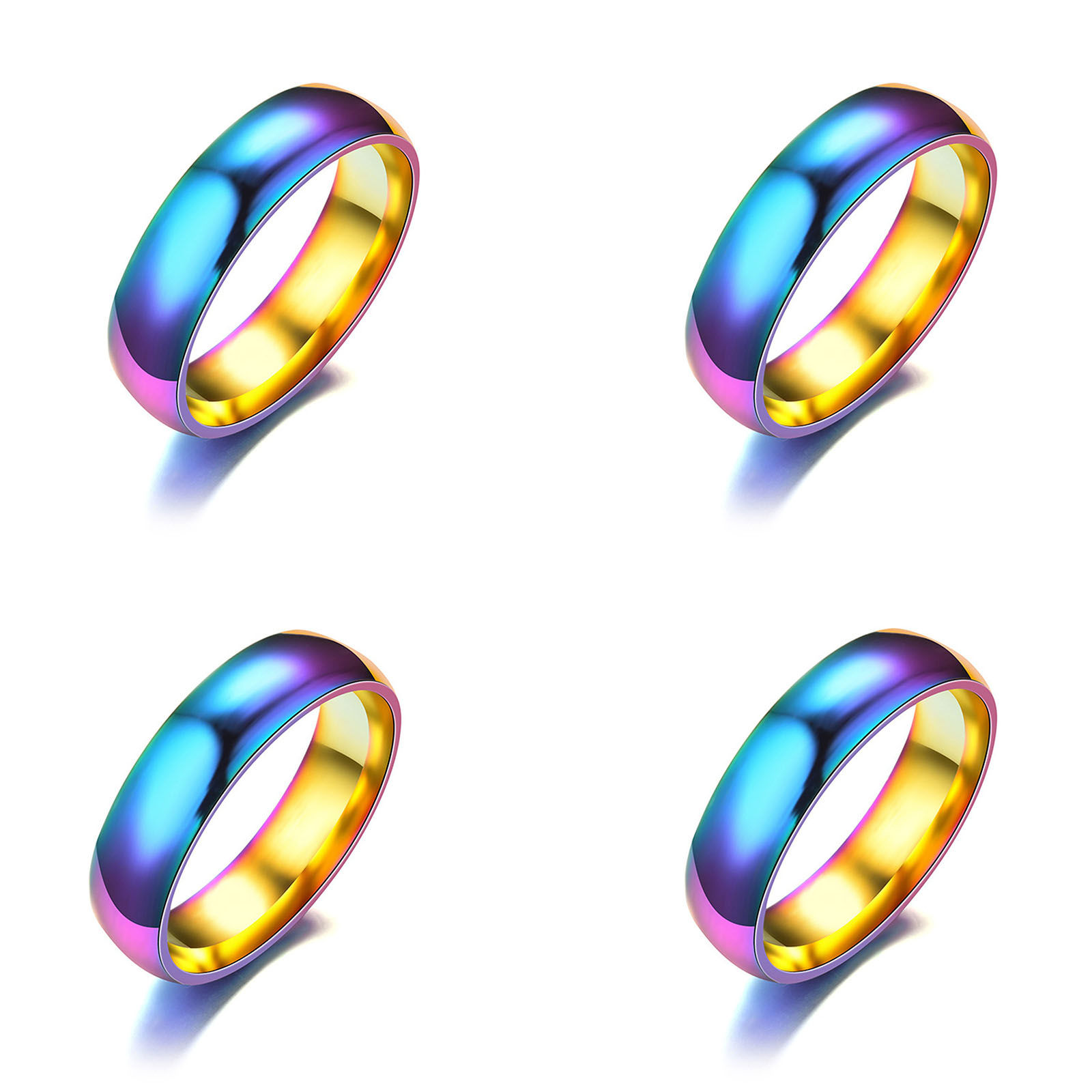 Bild von Edelstahl Uneinstellbar Ring 1 Stück