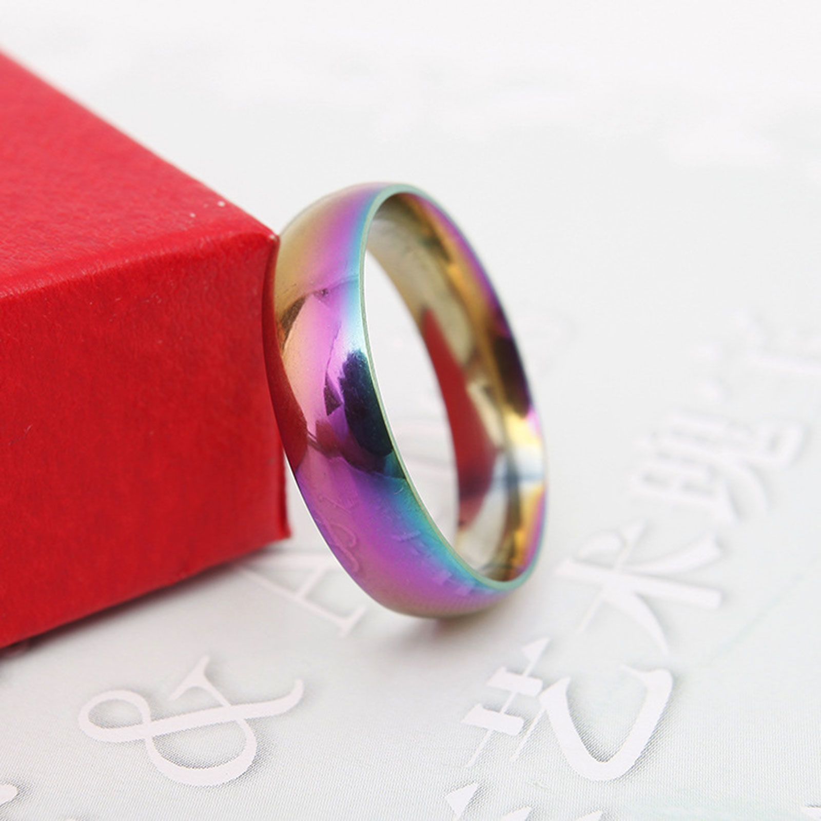 Bild von Edelstahl Uneinstellbar Ring 1 Stück