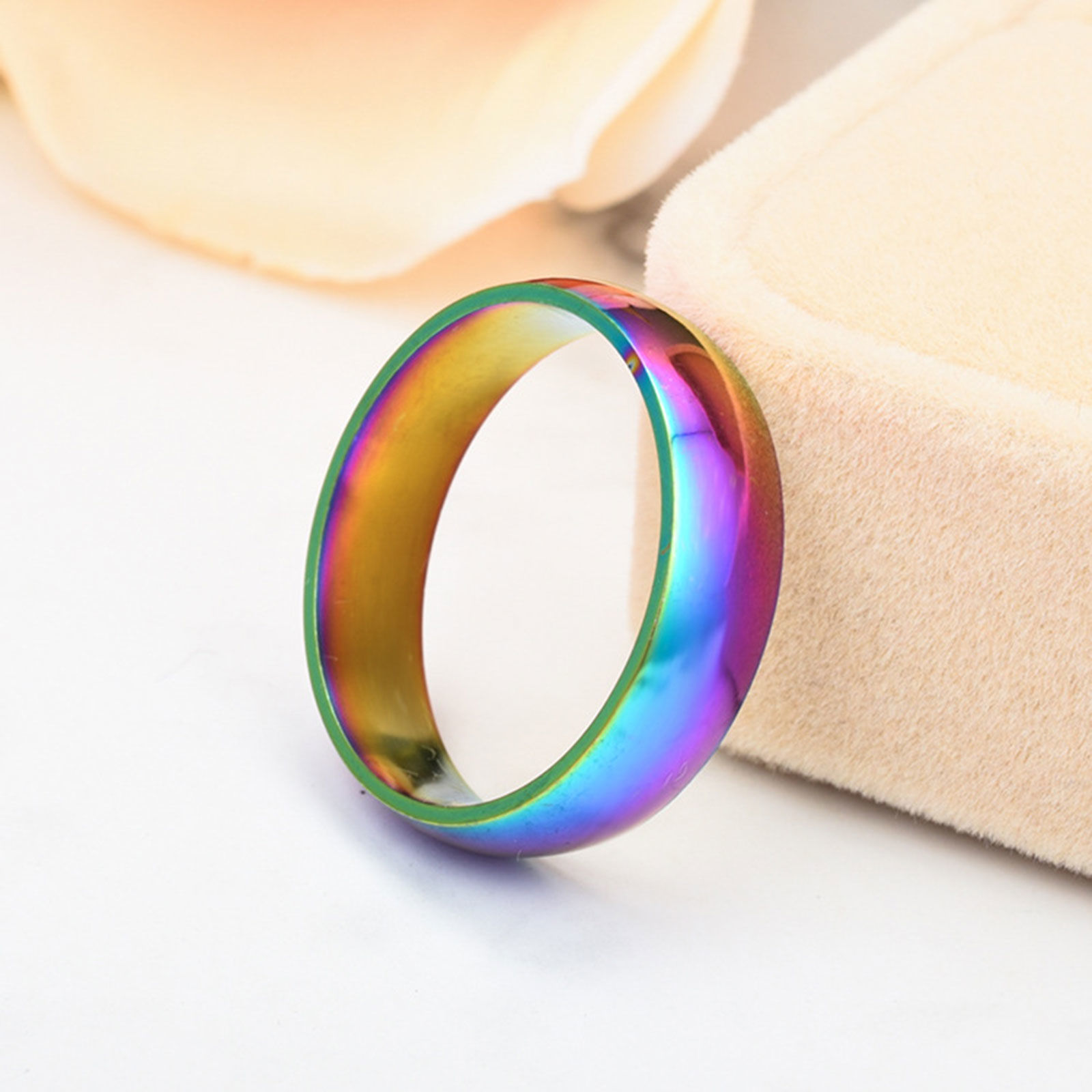 Bild von Edelstahl Uneinstellbar Ring 1 Stück