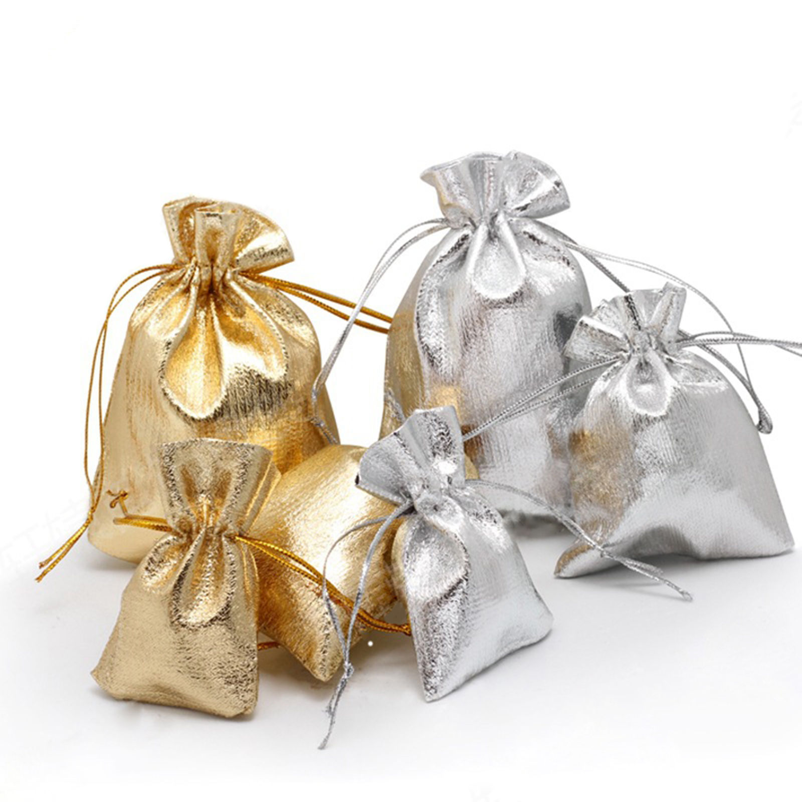 Imagen de Regalo de Bodas Terylene Bolsa Cordón 10 Unidades