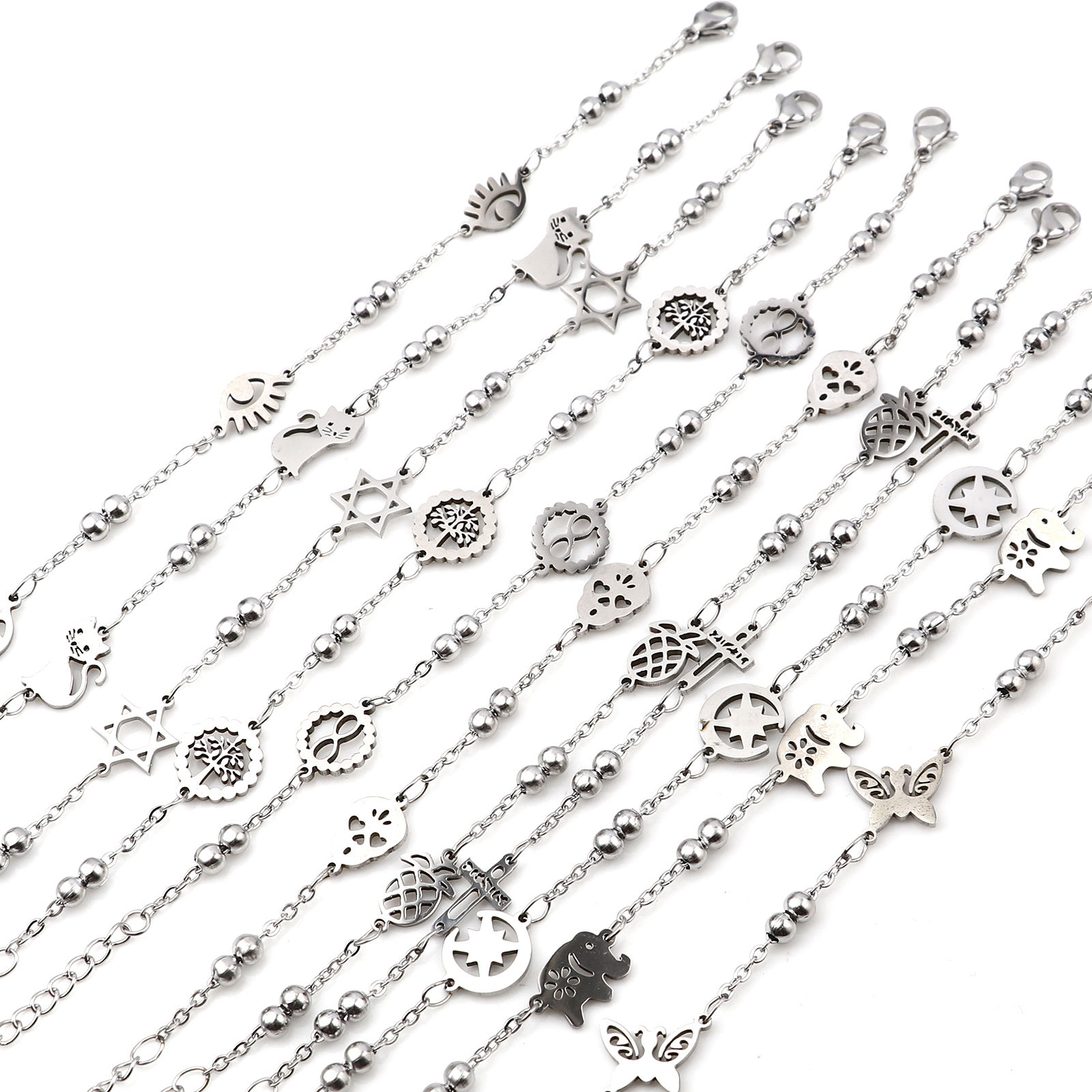 Image de Bracelets en Acier Inoxydable 1 Pièce