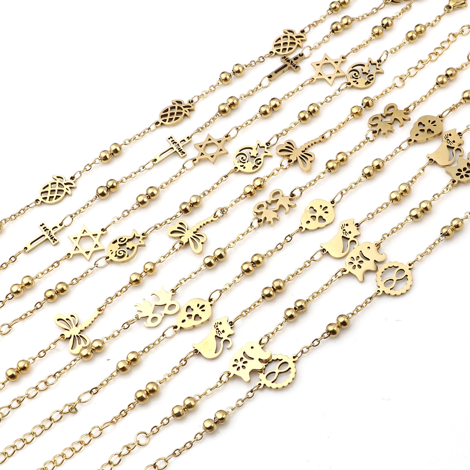 Bild von Edelstahl Armband 1 Strang