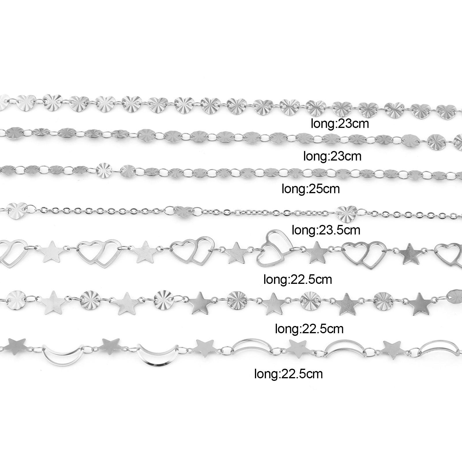 Picture of Stainless Steel Anklet Silver Tone
