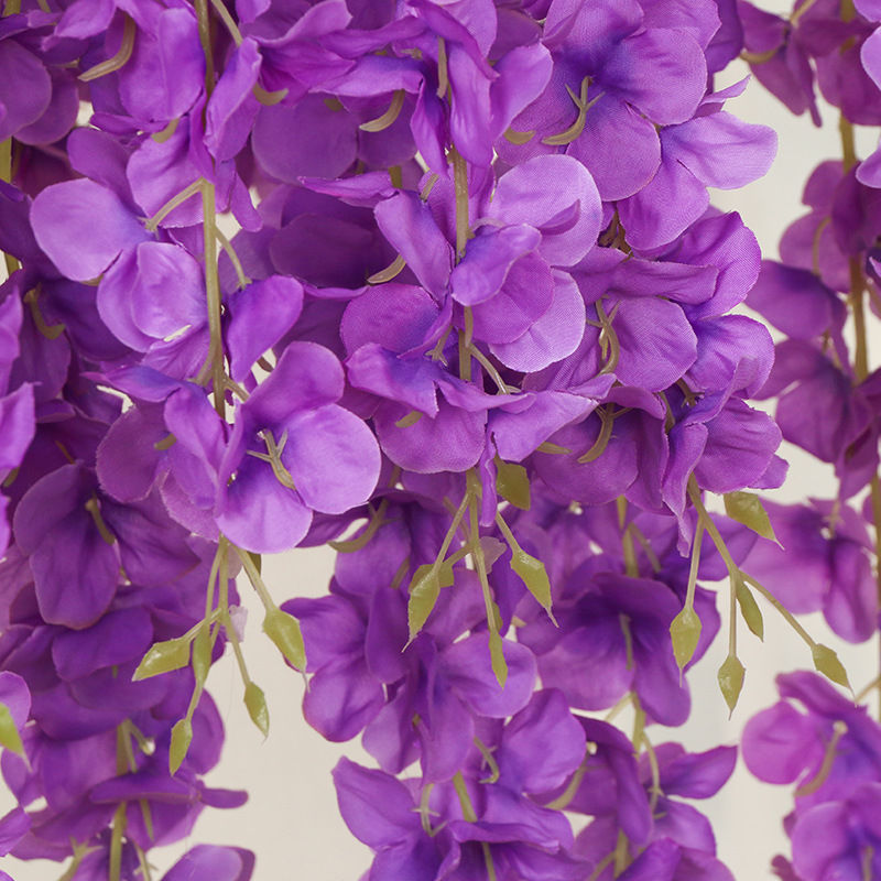 Immagine di Faux Silk Simulation Flowers Violet Vine Home Decoration