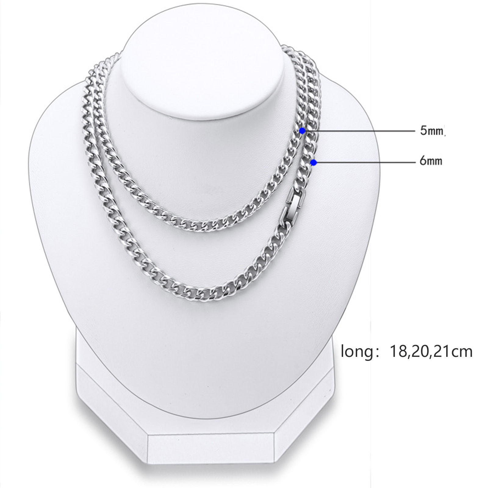 Picture of Stainless Steel Bracelets Silver Tone 1 Piece