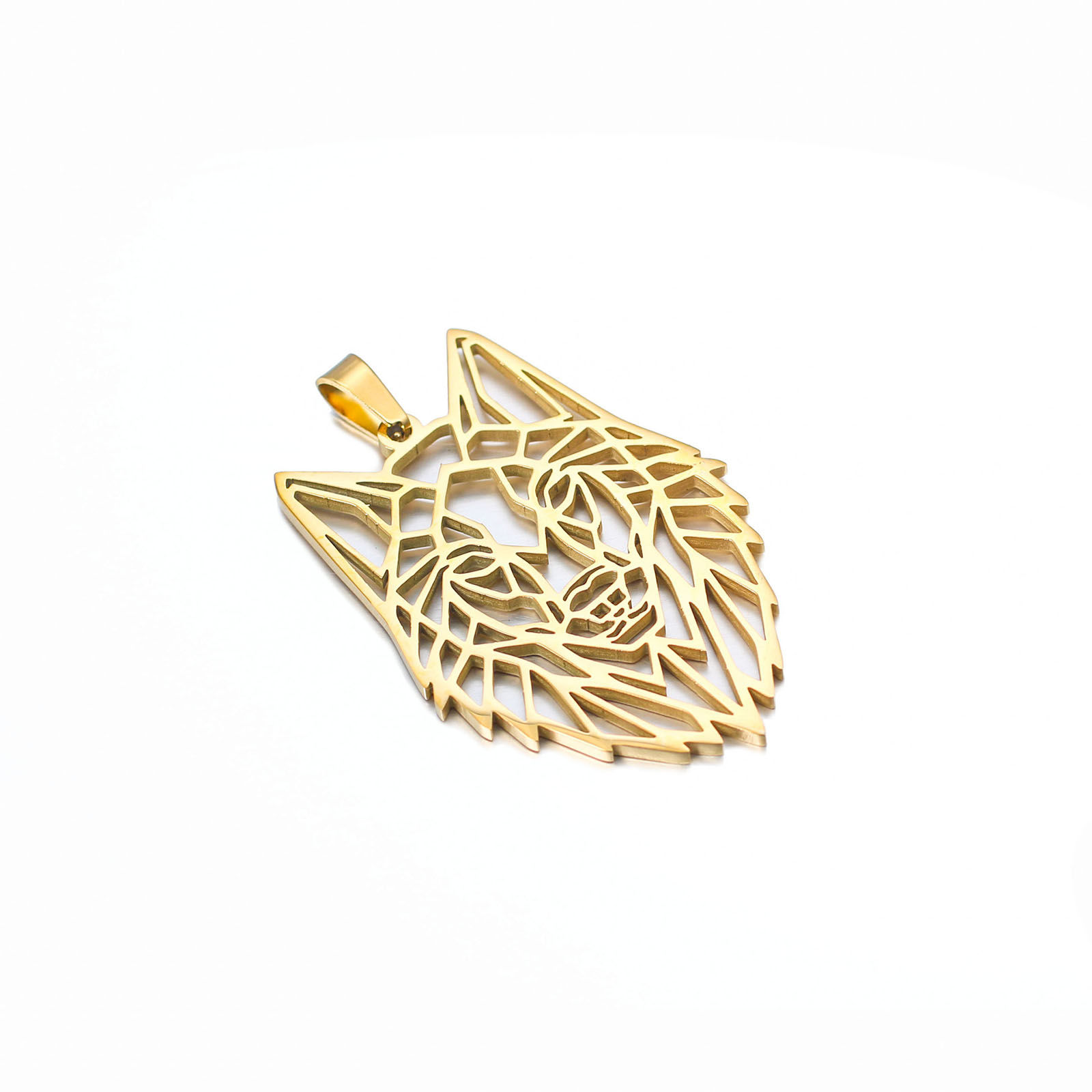 Picture of Stainless Steel Pendants Wolf Multicolor 1 Piece