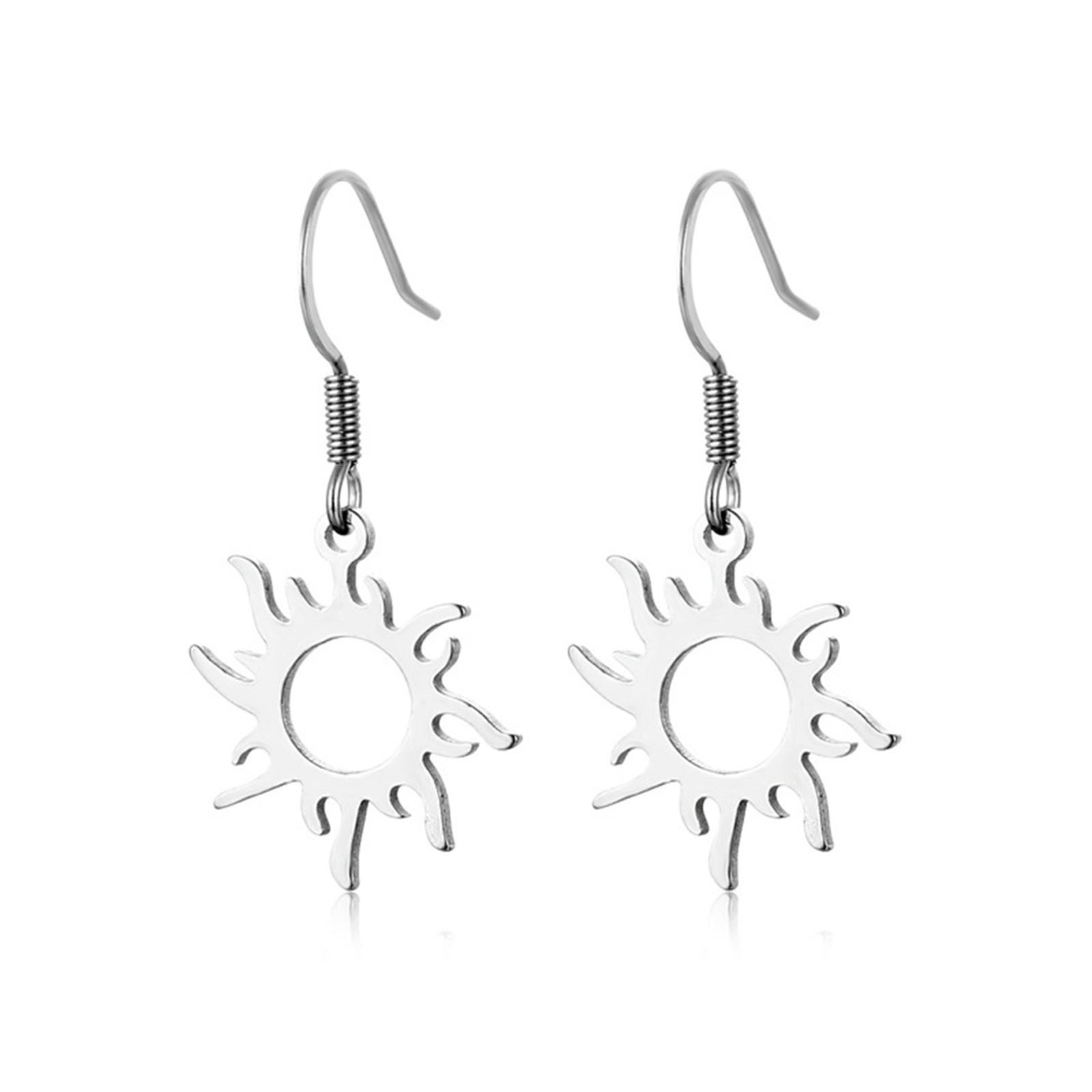 Picture of 304 Stainless Steel Galaxy Charms Sun Multicolor