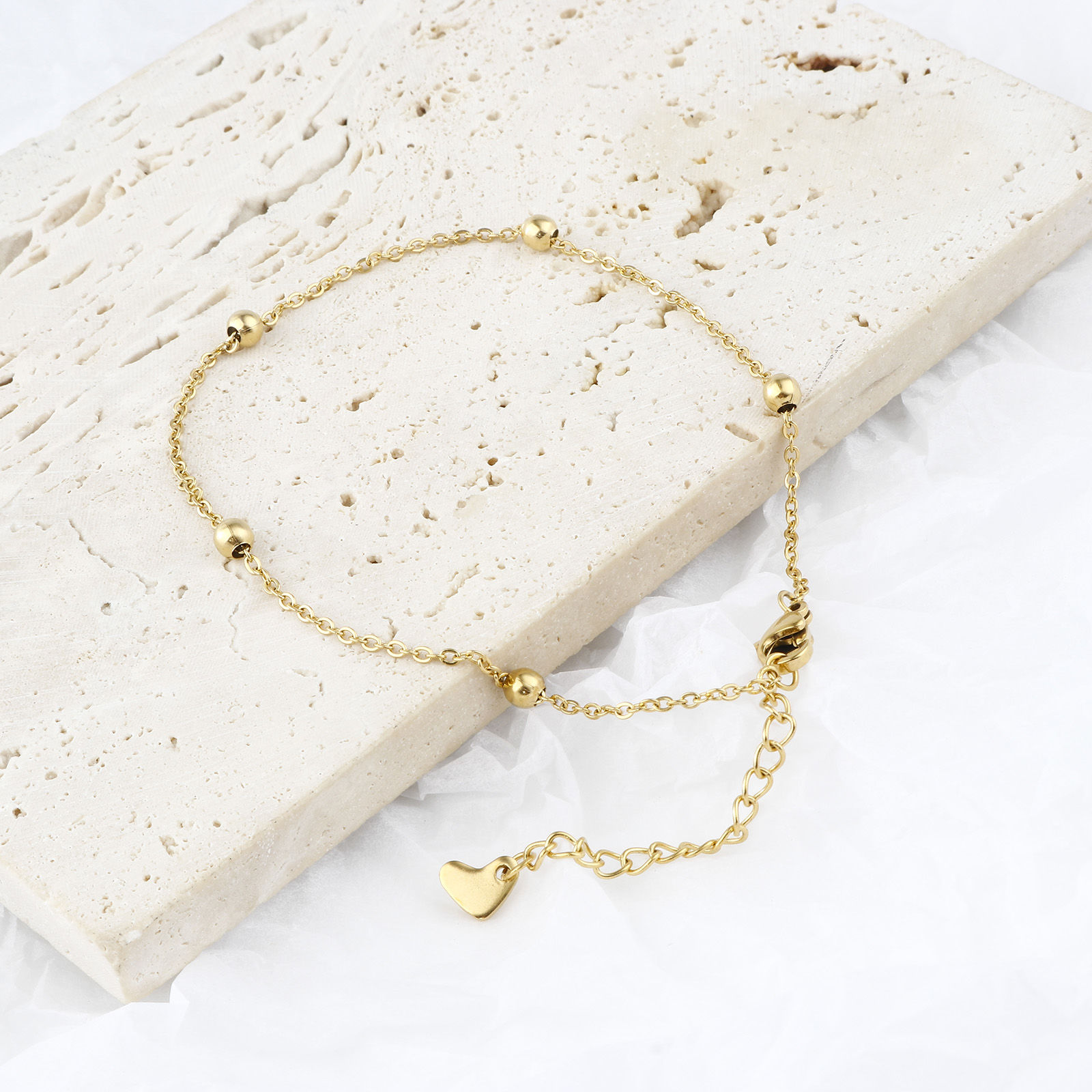 Image de Colliers en 304 Acier Inoxydable Chaîne Maille Forçat Multicolore Fait Main 1 Pièce