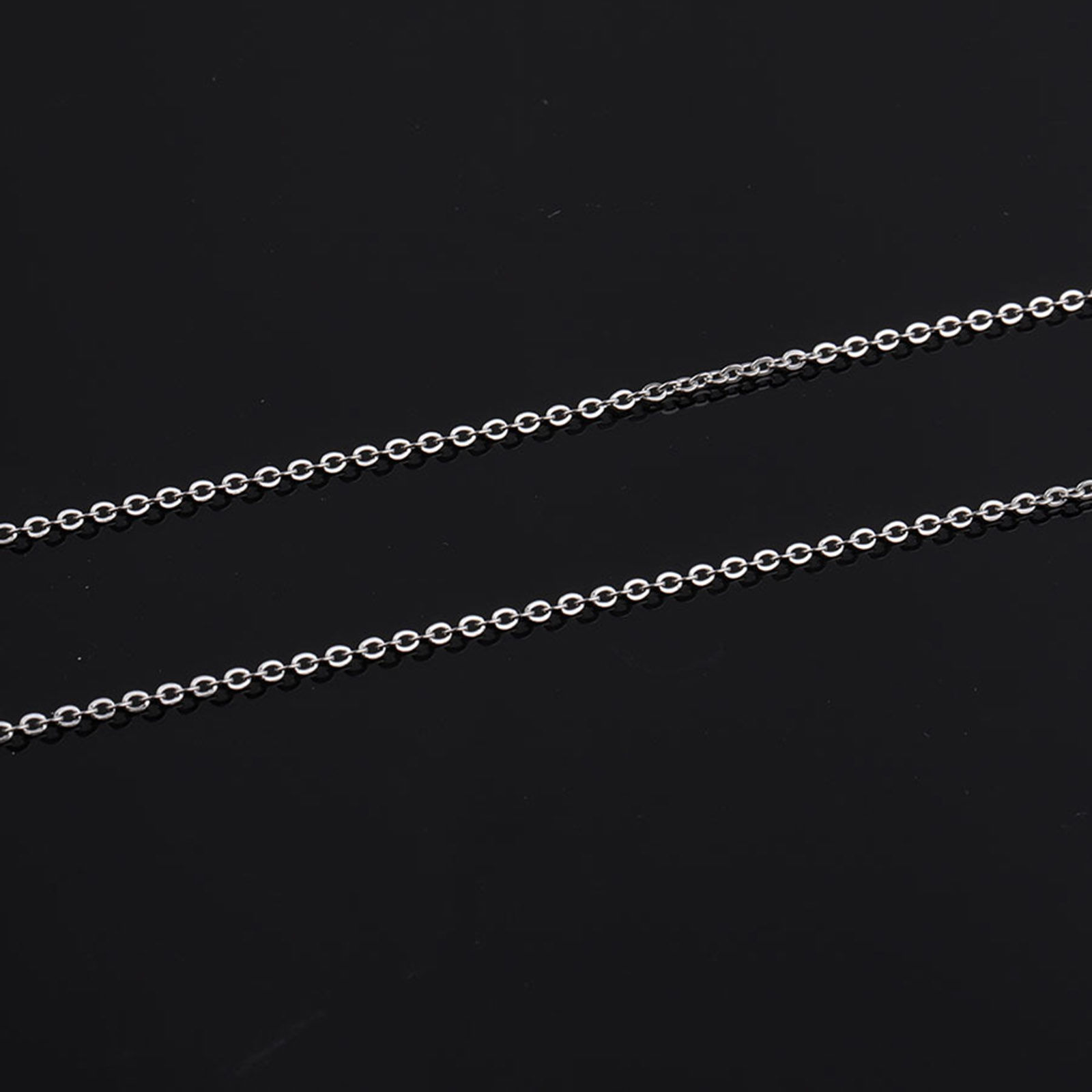Picture of Stainless Steel Link Cable Chain Necklace Multicolor 75cm(29 4/8") long
