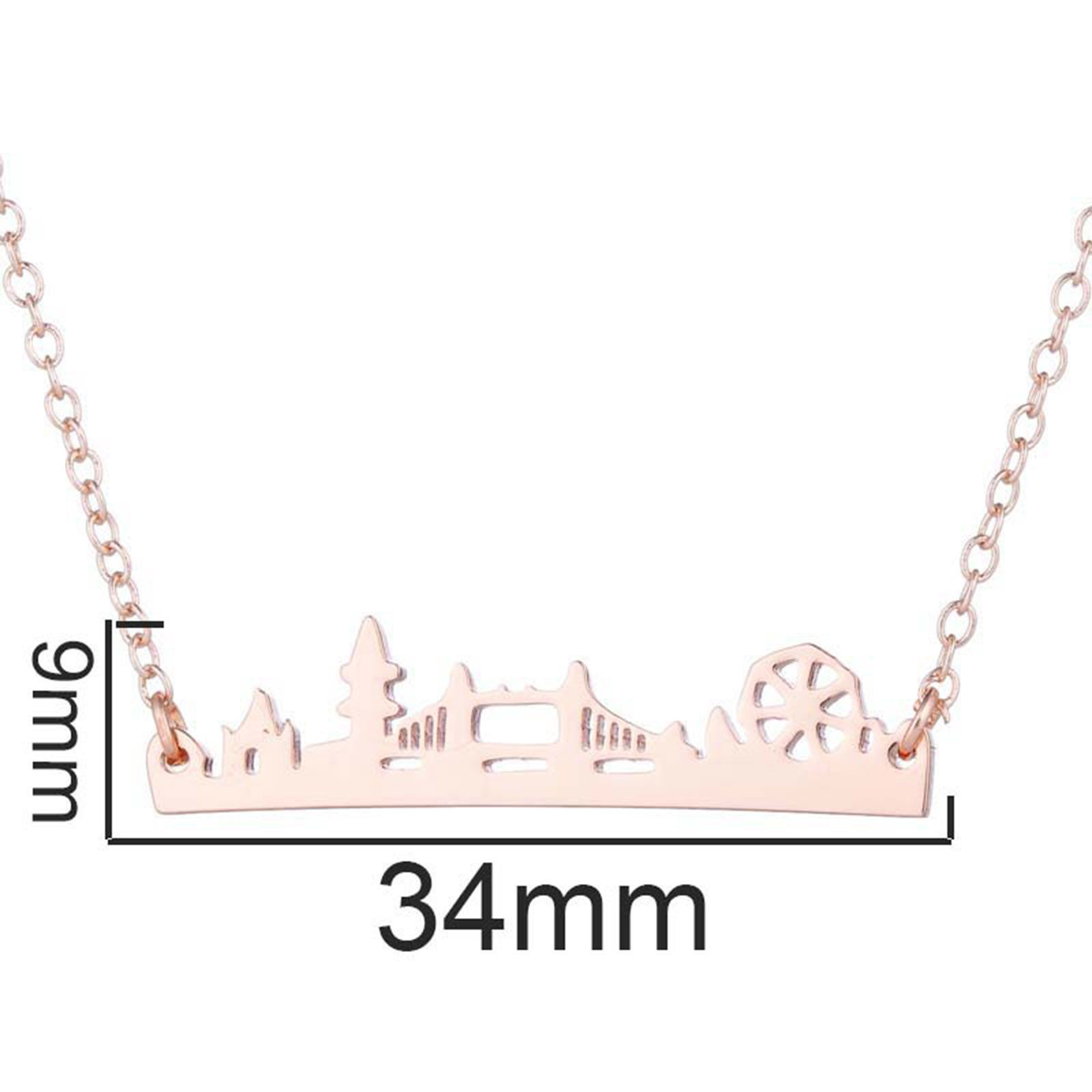 Bild von 201 Edelstahl Stilvoll Gliederkette Kette Halskette Bunt 45cm lang, 1 Strang