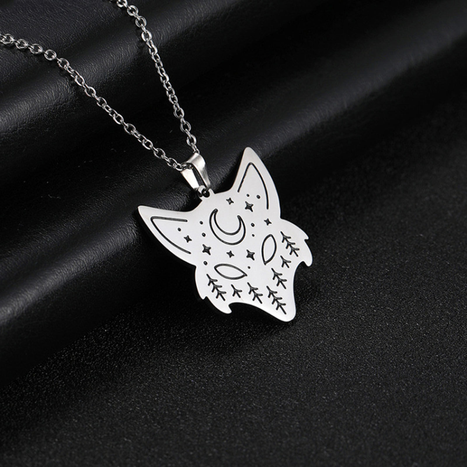 Picture of 304 Stainless Steel Stylish Link Cable Chain Necklace Multicolor Animal 52cm(20 4/8") long