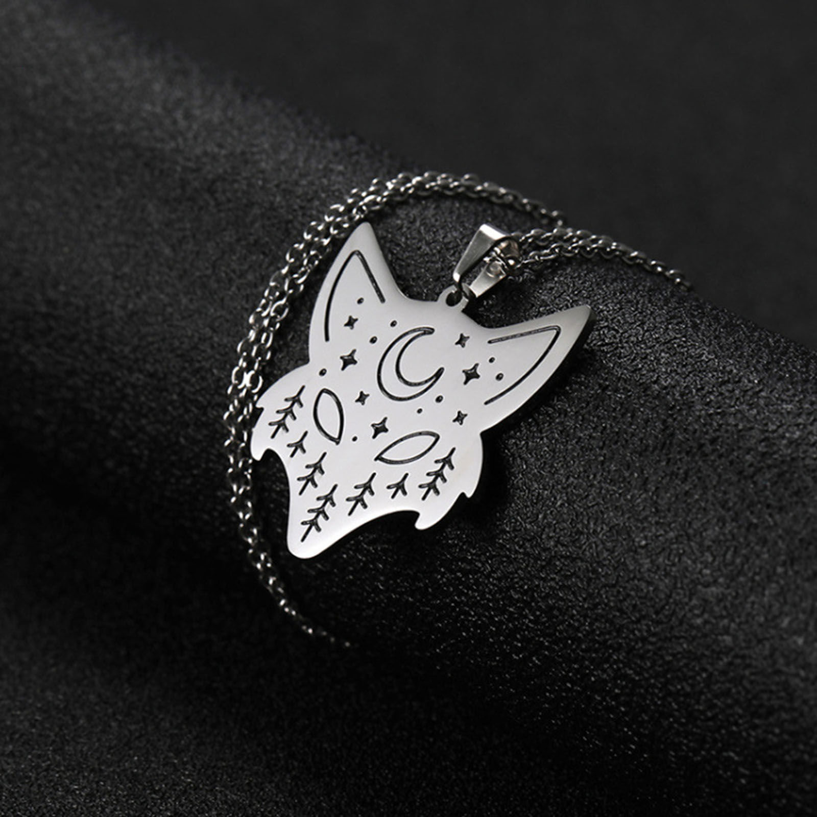 Picture of 304 Stainless Steel Stylish Link Cable Chain Necklace Multicolor Animal 52cm(20 4/8") long