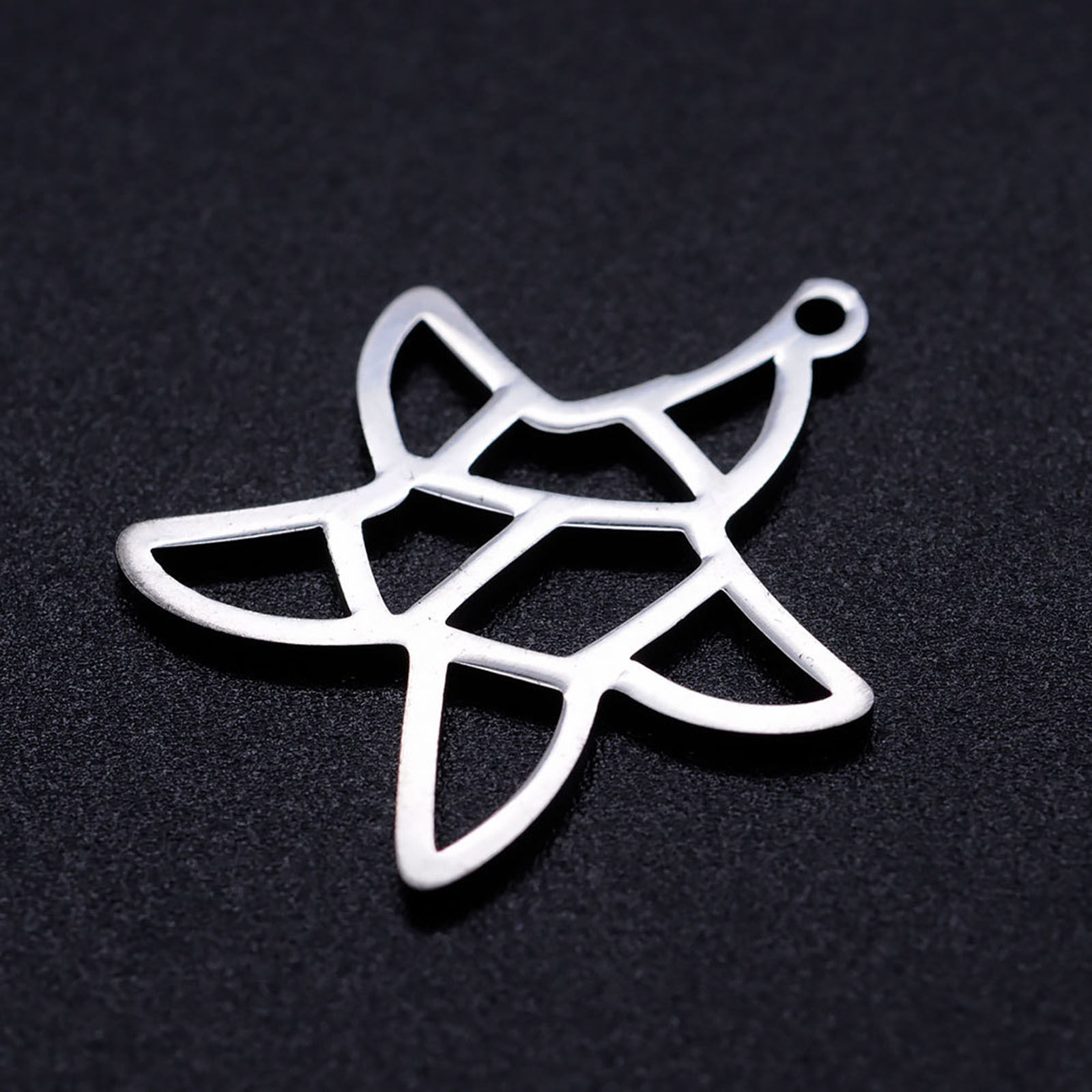Picture of 201 Stainless Steel Ocean Jewelry Charms Multicolor Hollow