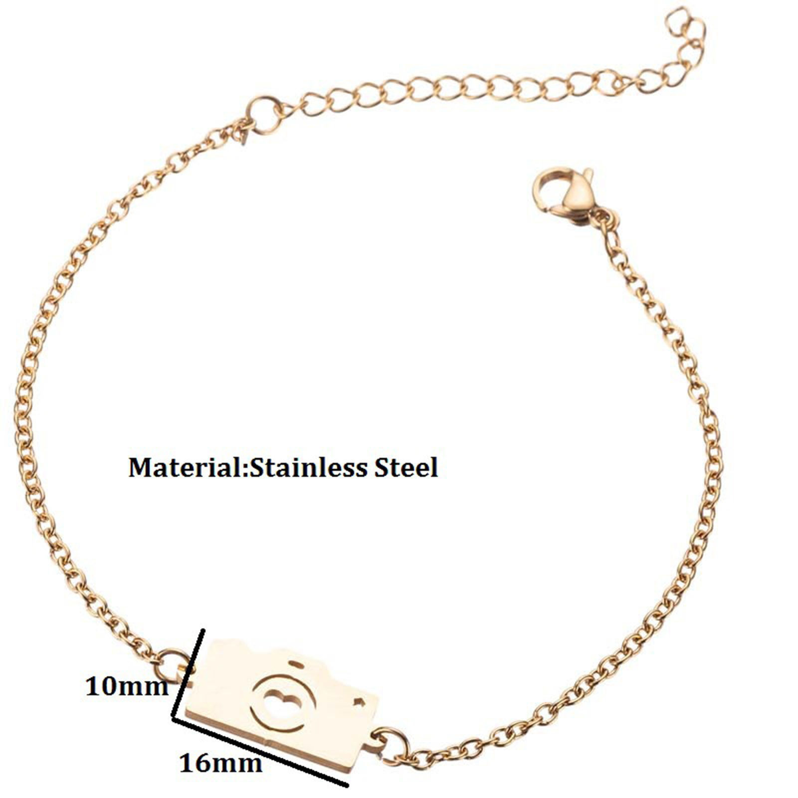Picture of 304 Stainless Steel Stylish Rolo Chain Bracelets 17cm(6 6/8") long