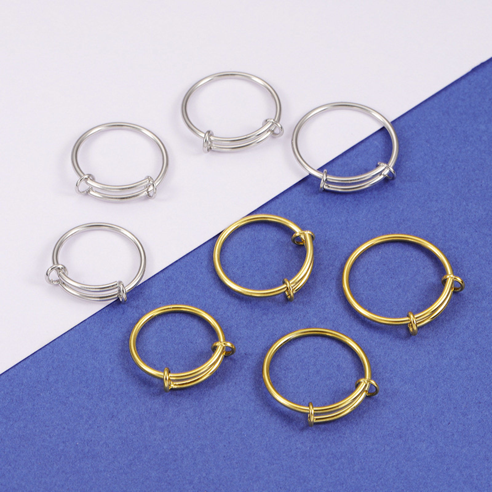 Picture of 304 Stainless Steel Expandable Rings Multicolor