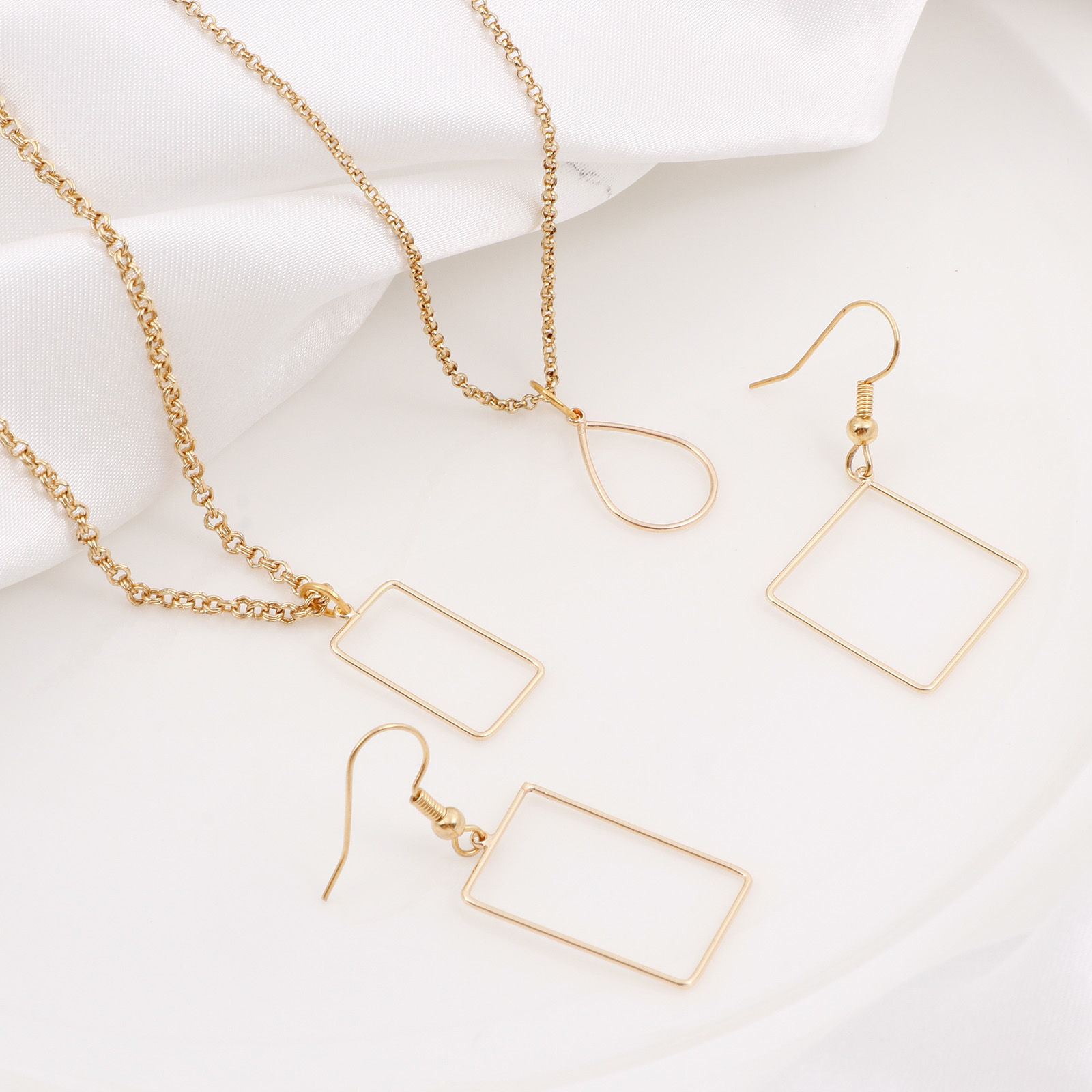 Image de Breloques en Laiton Cœur Plaqué Or Véritable 18K Ovale 5 Pcs