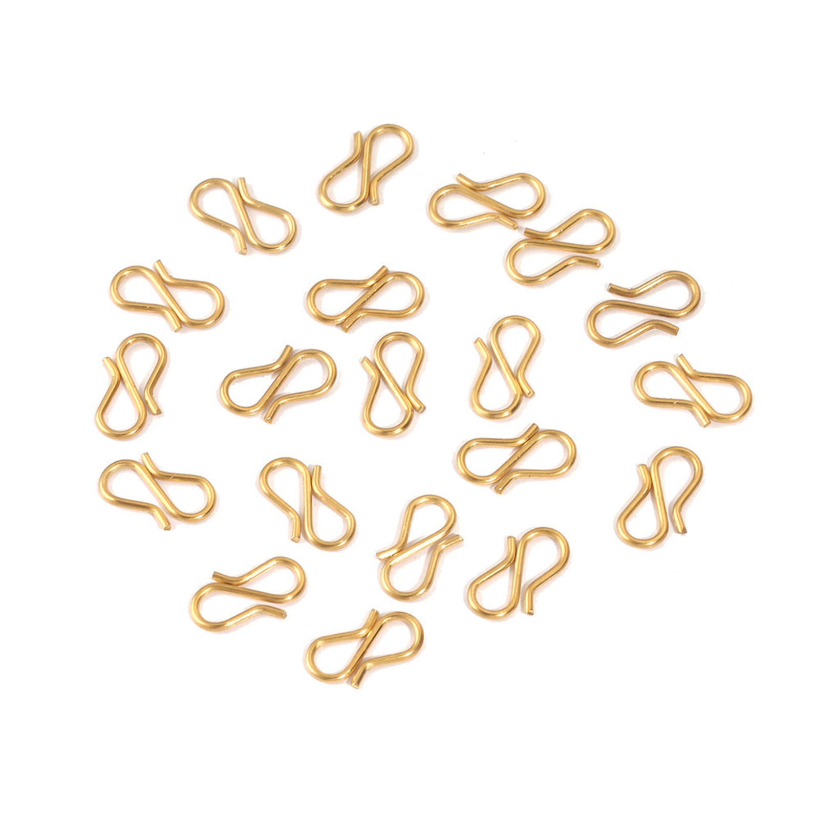 Picture of 304 Stainless Steel S Shaped Snap Hook Buckle Clip 13mm x 7mm