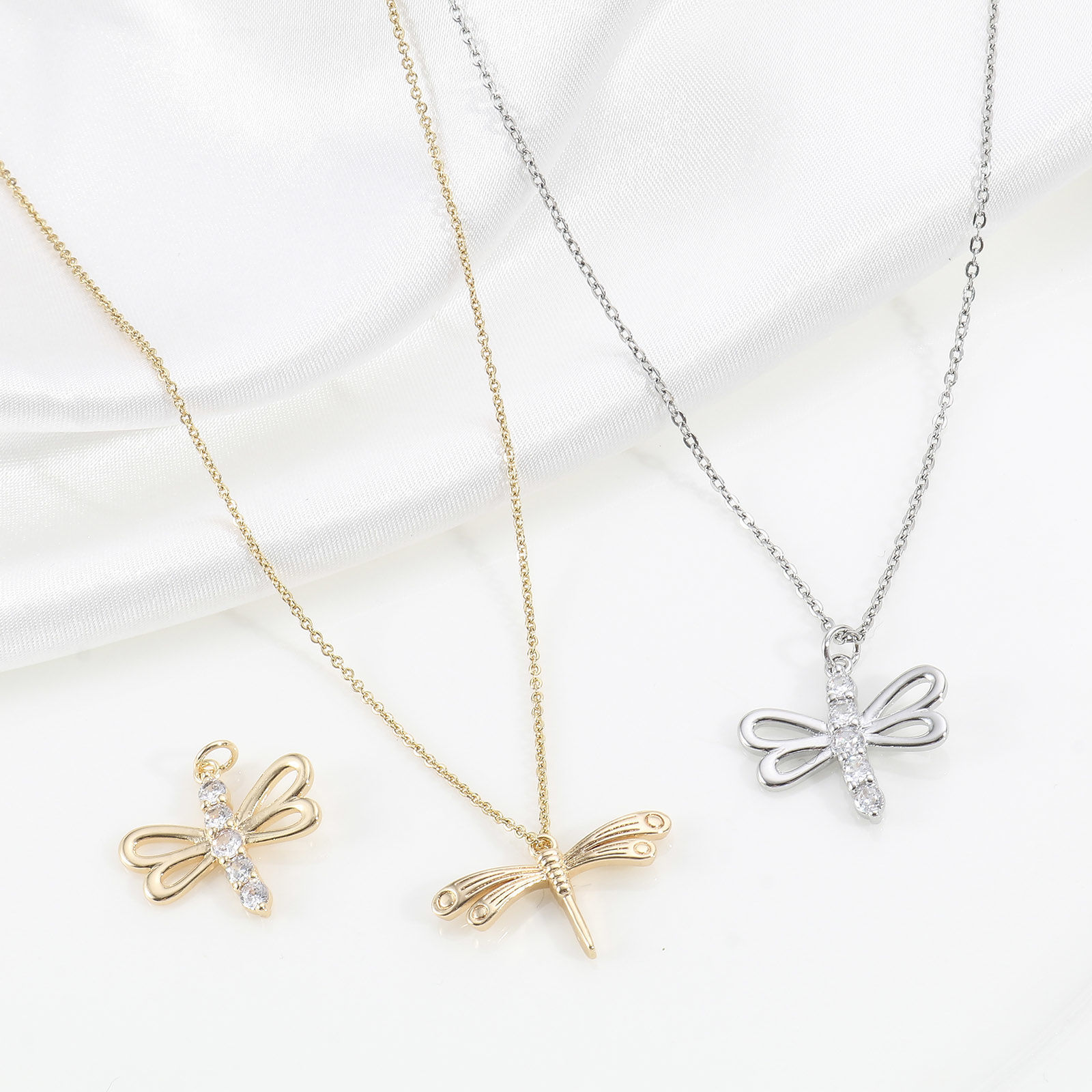 Picture of Brass Insect Charms Real Gold Plated