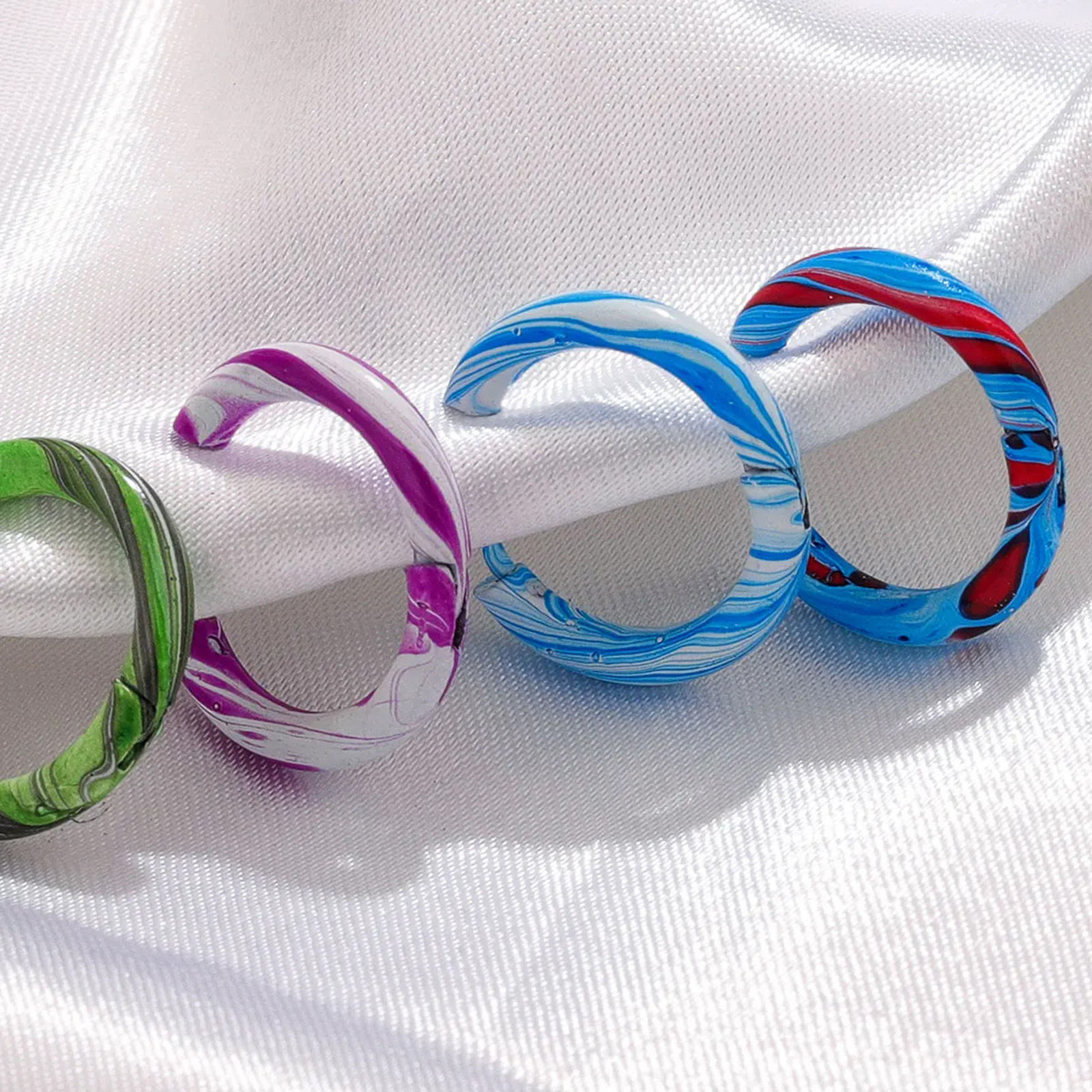 Bild von 1 Paar 304 Edelstahl Hoop Ohrringe Rund Emaille 12mm D.