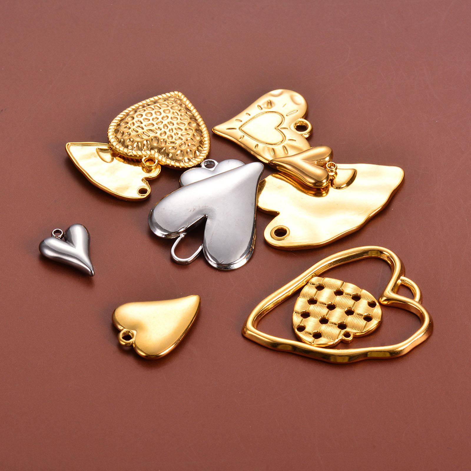 Picture of Eco-friendly 304 Stainless Steel Valentine's Day Pendants Multicolor Heart