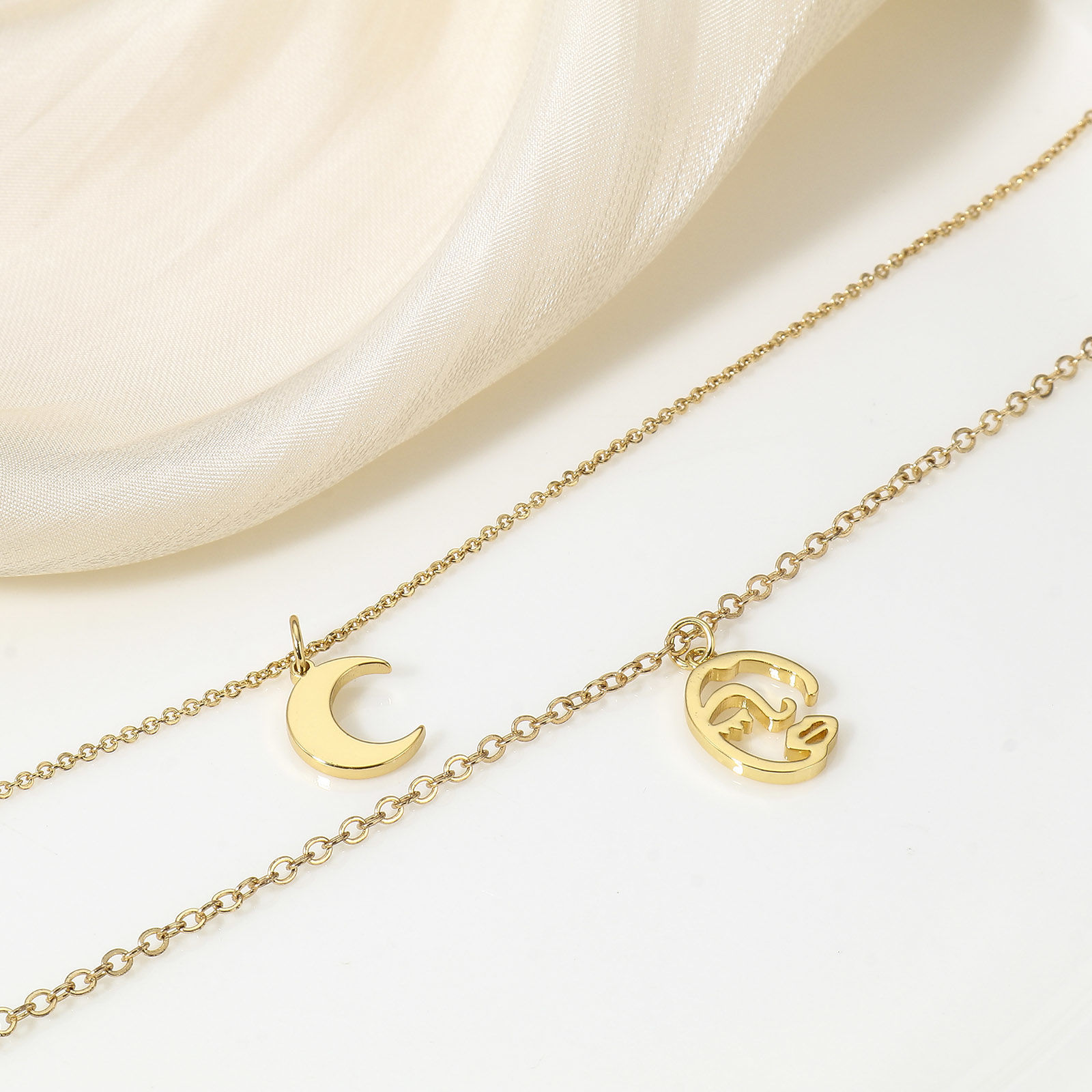 Bild von 1 Stück Messing Charms 18K Echtgold plattiert