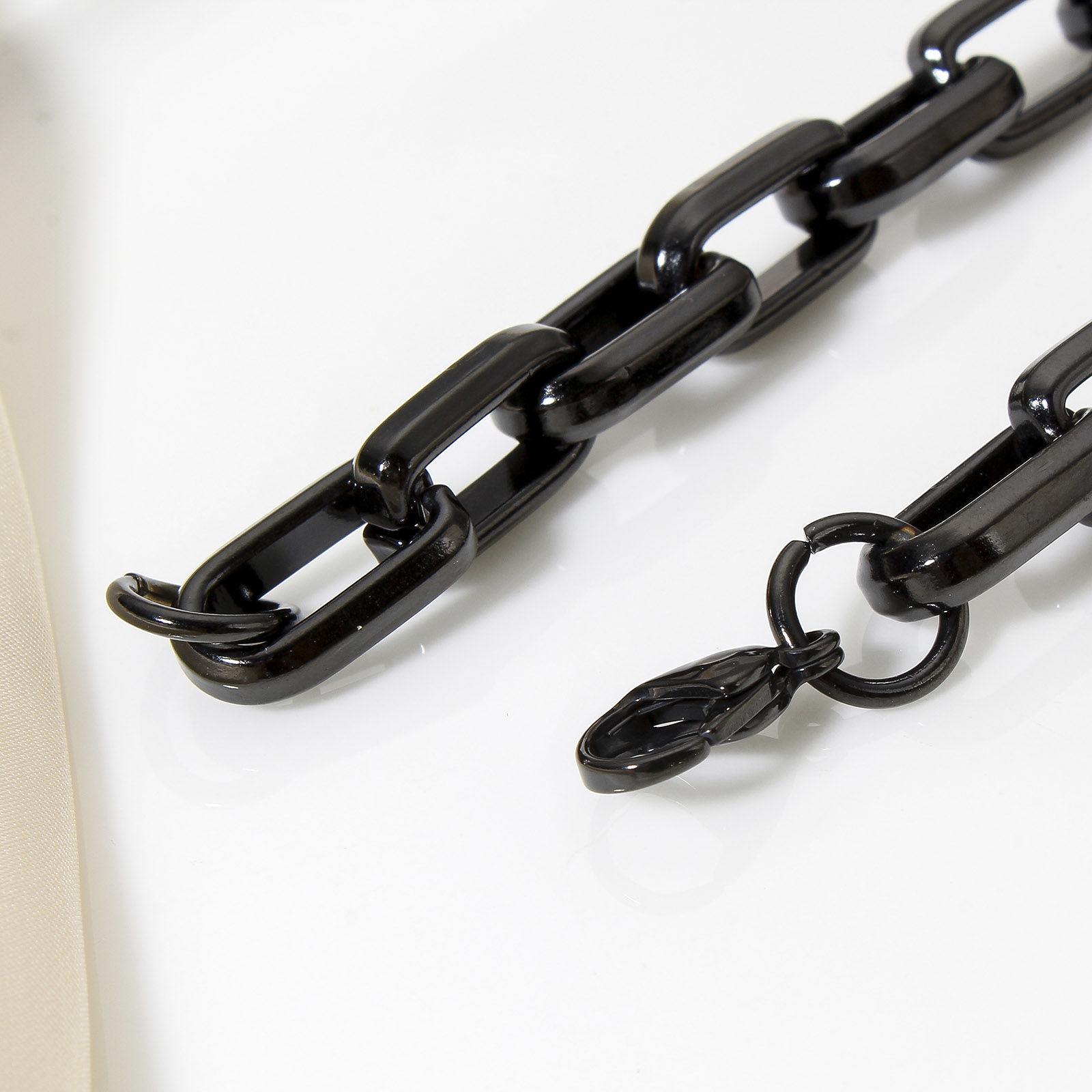 Picture of 304 Stainless Steel Link Cable Chain Bracelets 21cm(8 2/8") long