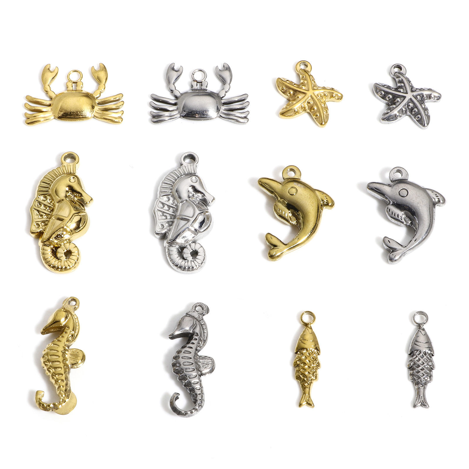 Image de 1 Pièce Pendentifs en 304 Acier Inoxydable Bijoux d'Océan