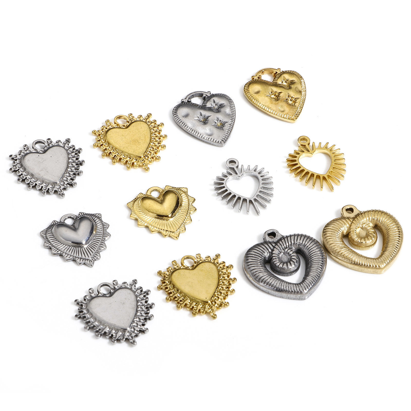 Immagine di 1 Pz 304 Acciaio Inossidabile San Valentino Charms