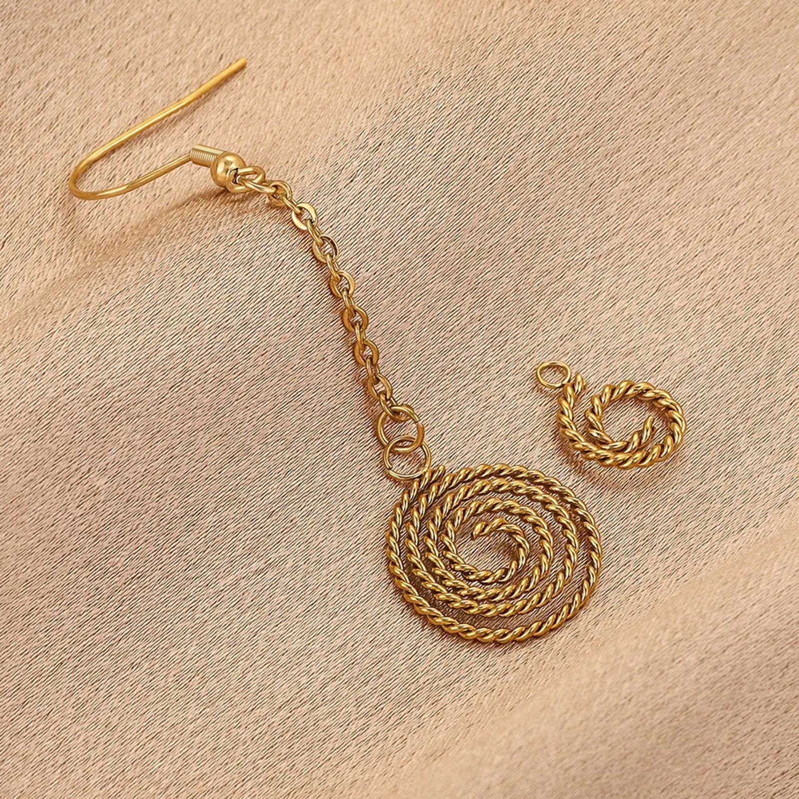 Bild von 2 Stück Umweltfreundlich 304 Edelstahl Charms Spiral