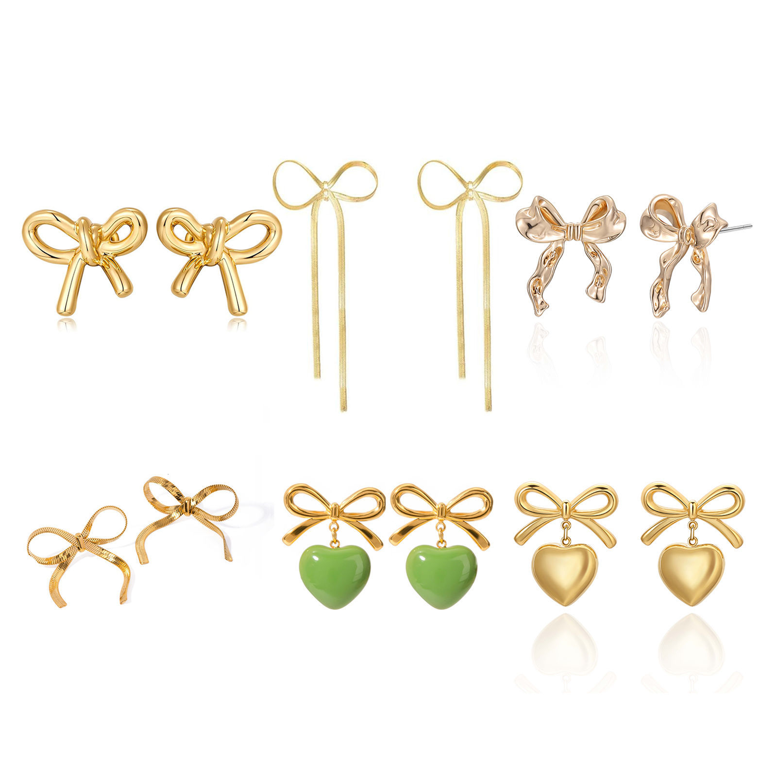 Immagine di 1 Paio Ecologico Elegante Squisito Vero Oro Placcato Orecchino Per Donne Regalo
