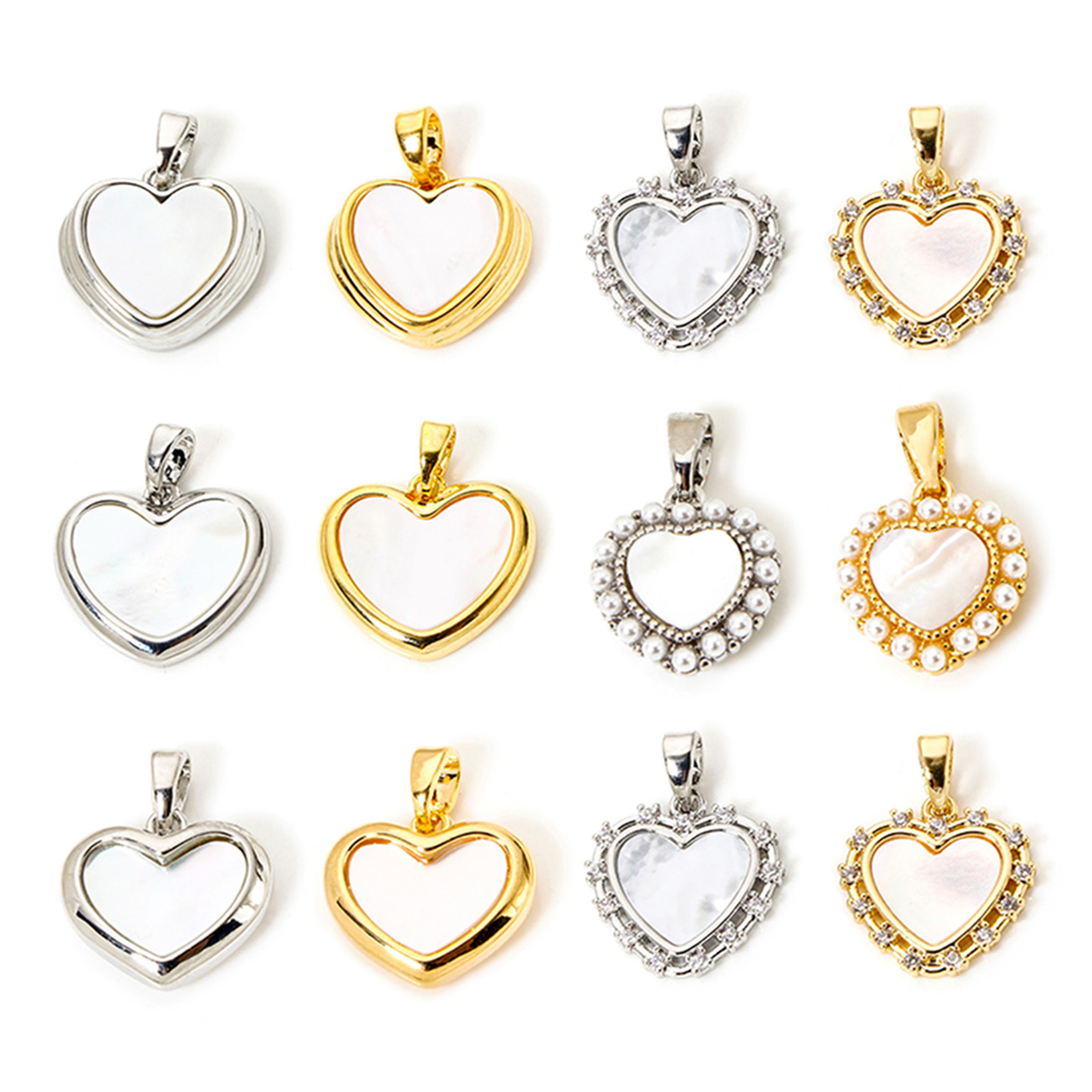 Picture of Valentine's Day Charm Pendant Multicolor Heart