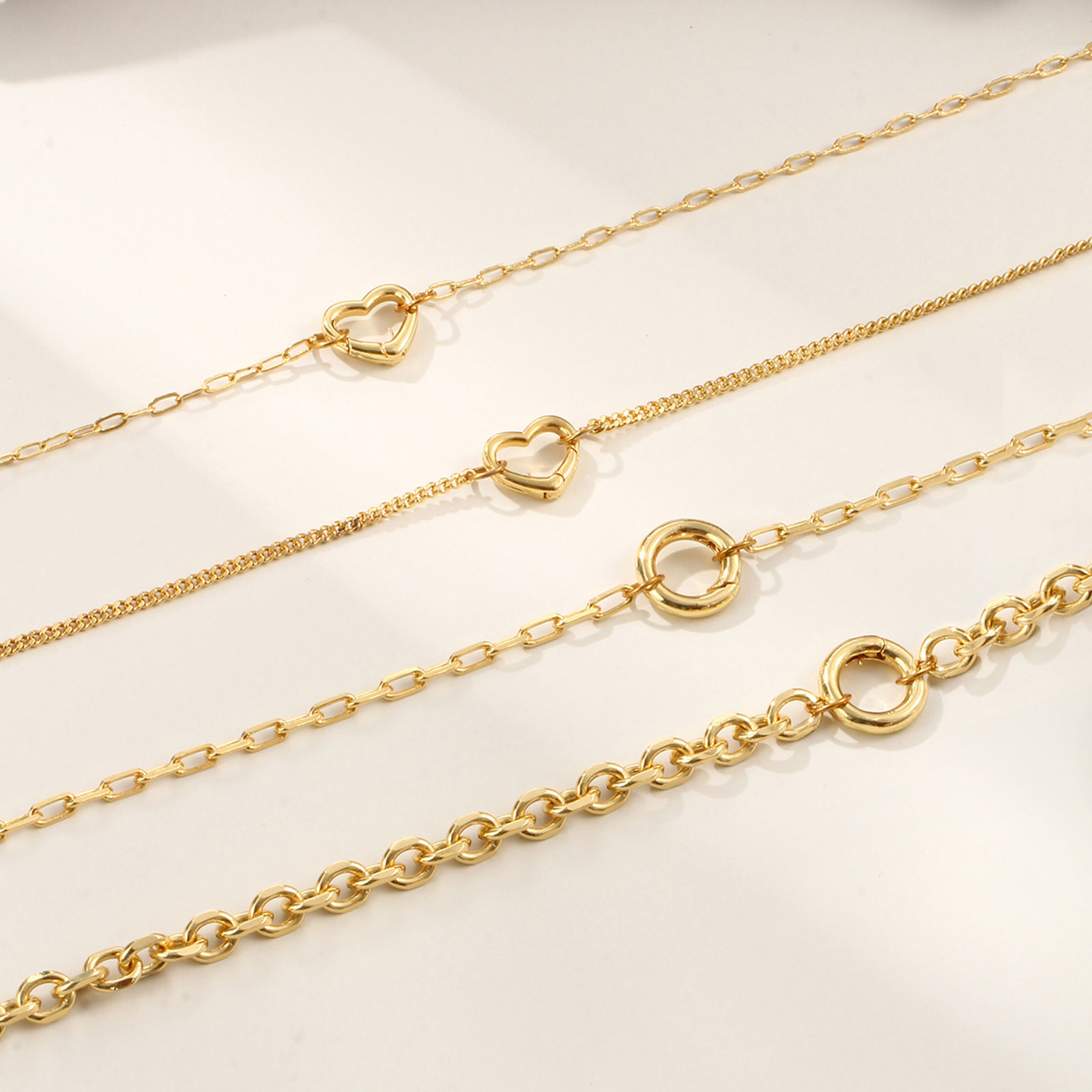 Picture of Eco-friendly Brass Necklace 18K Real Gold Plated With Spring Ring Clasp