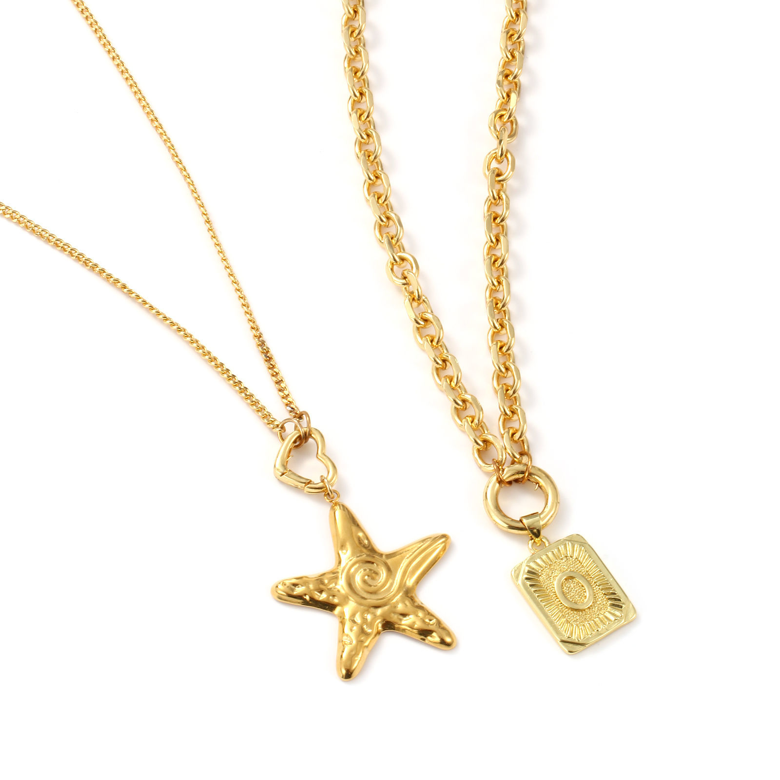 Picture of Eco-friendly Brass Necklace 18K Real Gold Plated With Spring Ring Clasp