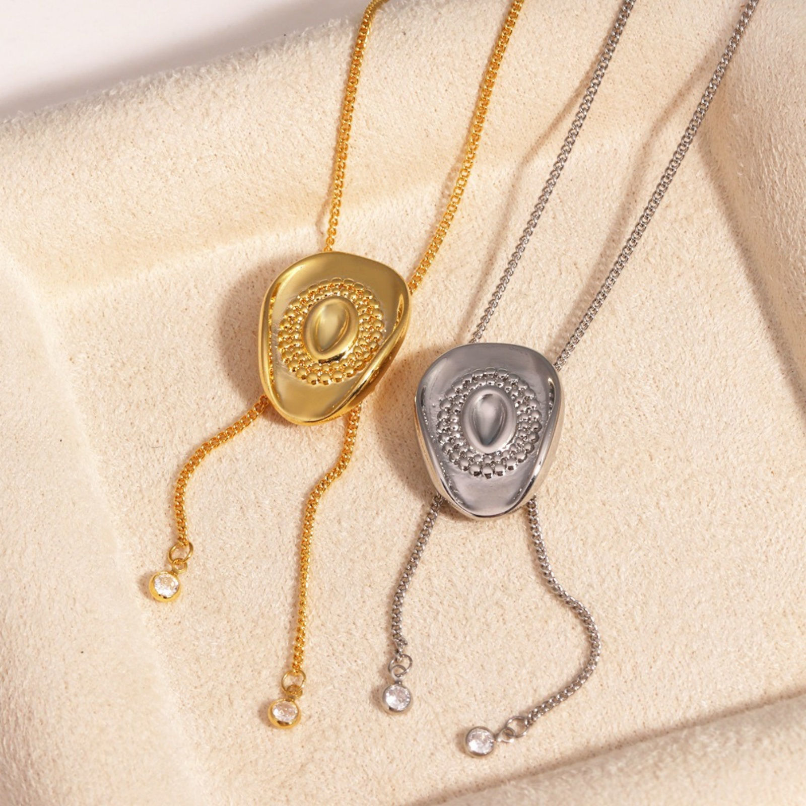 Picture of Wholesale Hat Clear Rhinestone Bolo Tie Necklace, Multicolor Brass Women's West Cowboy Stylish Gift Jewelry For Retailer, 70cm(27.6") long, 1 Piece