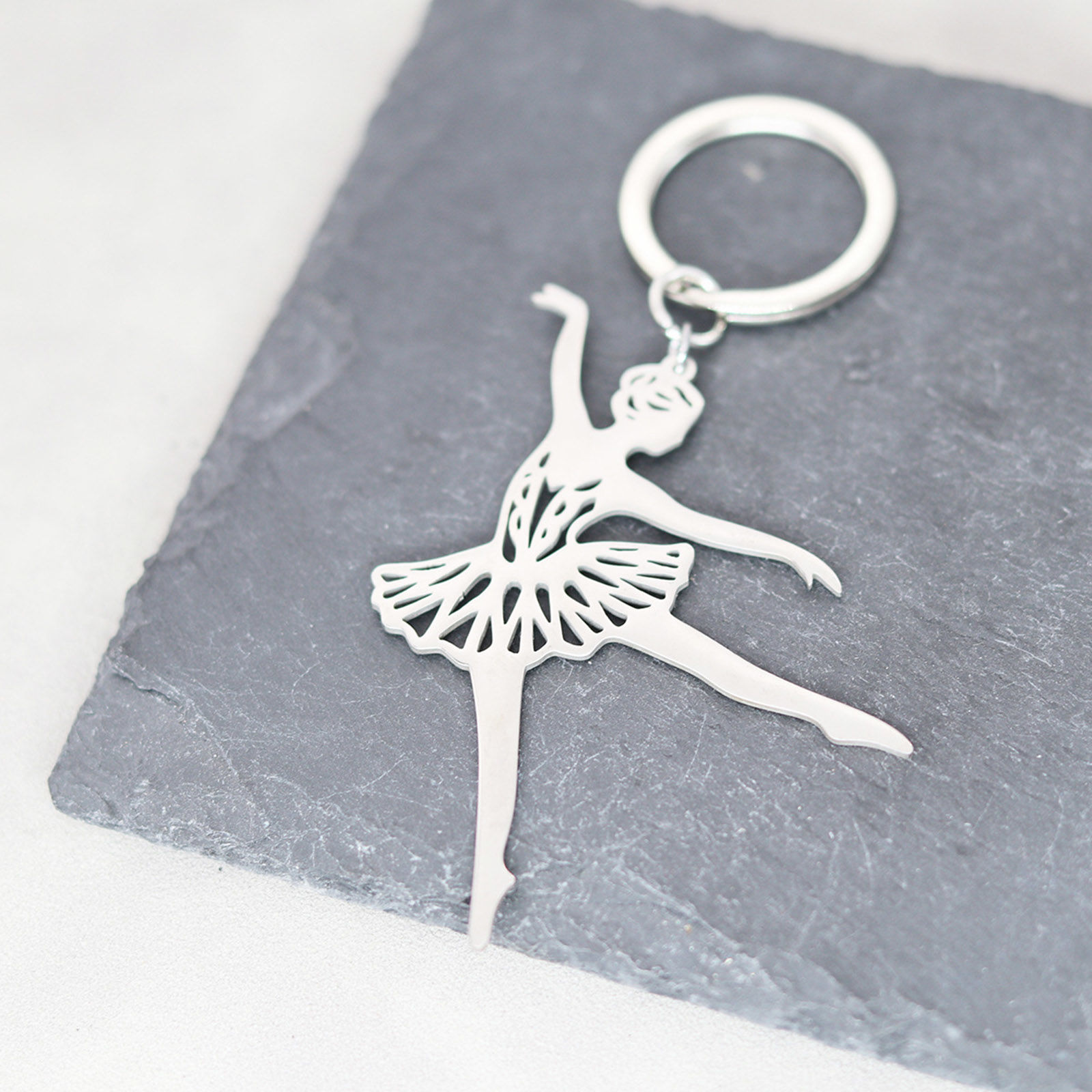 Picture of 304 Stainless Steel Insect Pendants Silver Tone Butterfly Animal Wing Hollow