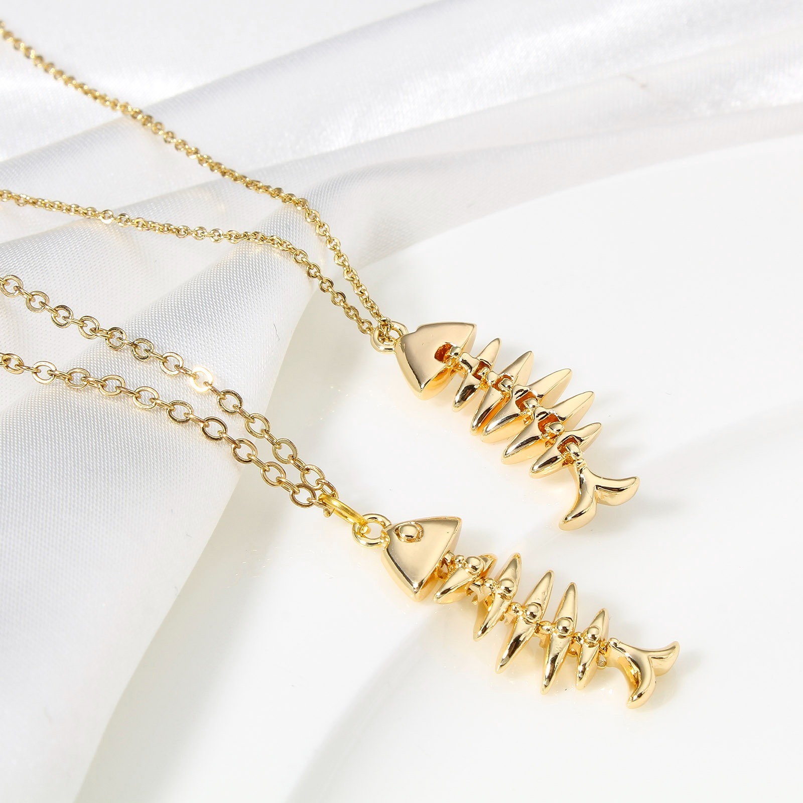 Image de 1 Pièce Connecteurs Pendentifs Breloques Bijoux d'Océan en Laiton Plaqué Or Véritable