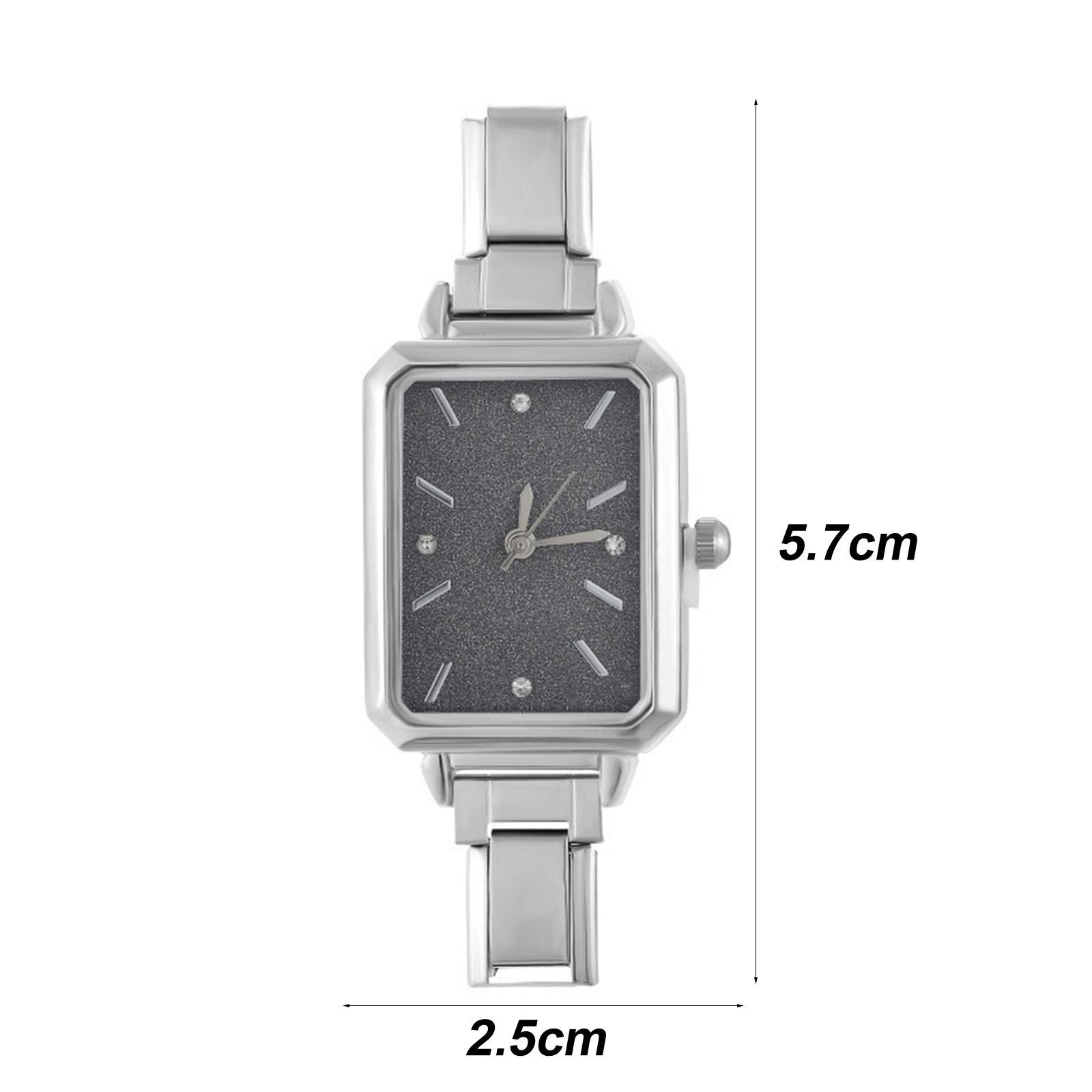 Изображение 1 ШТ 304 Нержавеющая Сталь Стильный & Стильный и повседневный Лицо часов с итальянскими чармами для изготовления украшений своими руками Восьмиугольник 5.7см x 2.5см