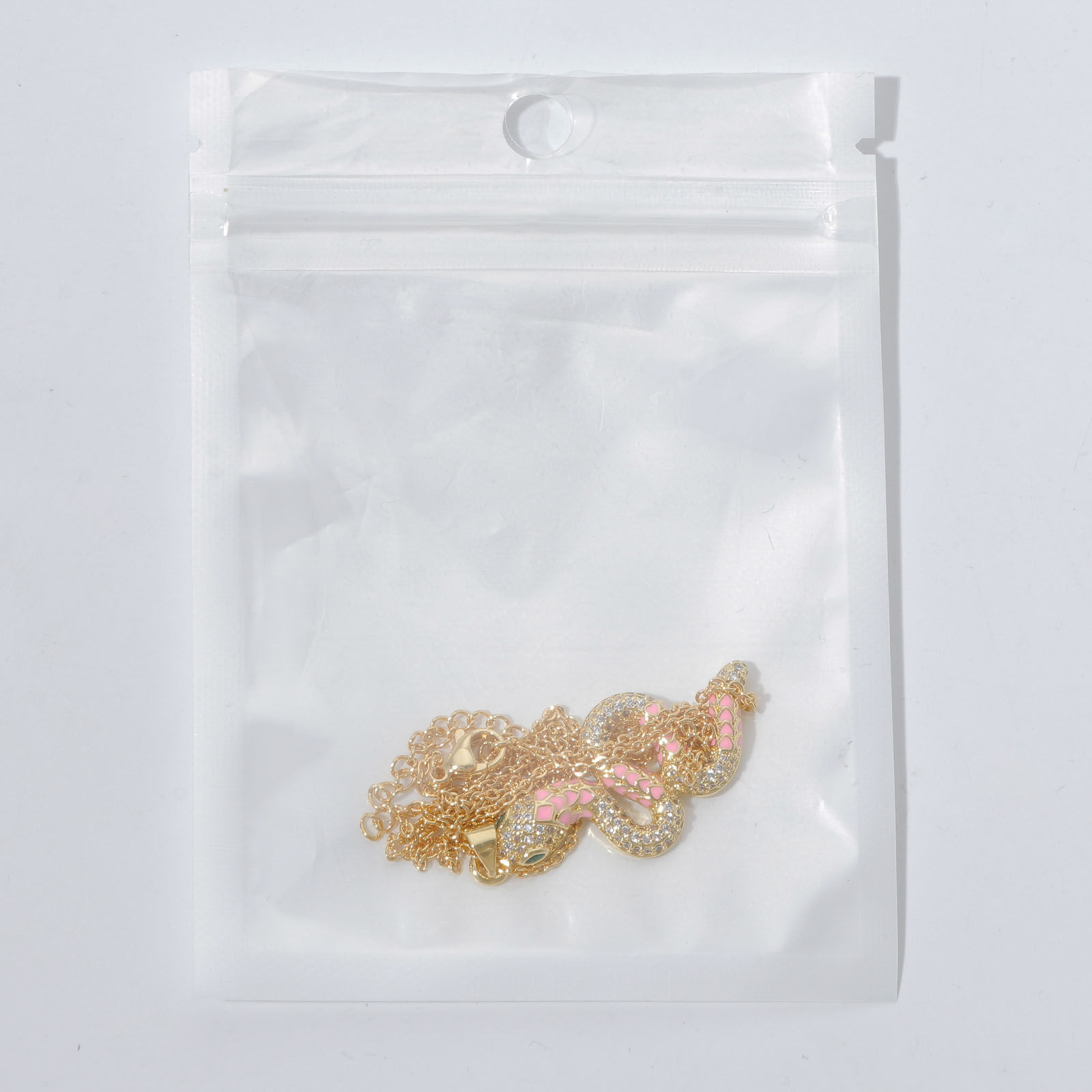 Bild von Umweltfreundlich Einfach und lässig Religiös 14K Gold Messing Kugelkette Kette Hamsa Symbol Hand Micro Pave Anhänger Halskette Für Frauen 45cm lang, 1 Strang