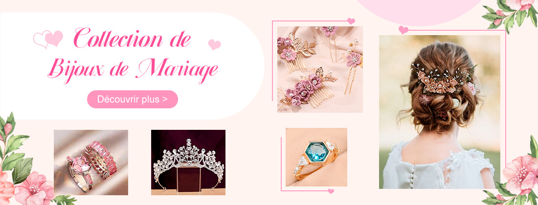 Collection de Bijoux de Mariage 