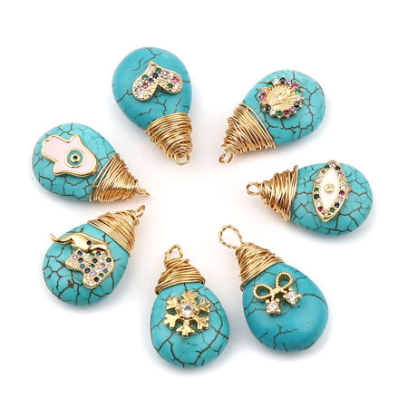 Picture for category Turquoise Pendants/Charms