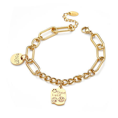 Imagen para la categoría Pulseras con dijes de acero inoxidable