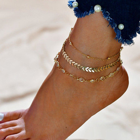 Show products in category Stainless Steel Anklets Picture for category Stainless Steel Anklets
